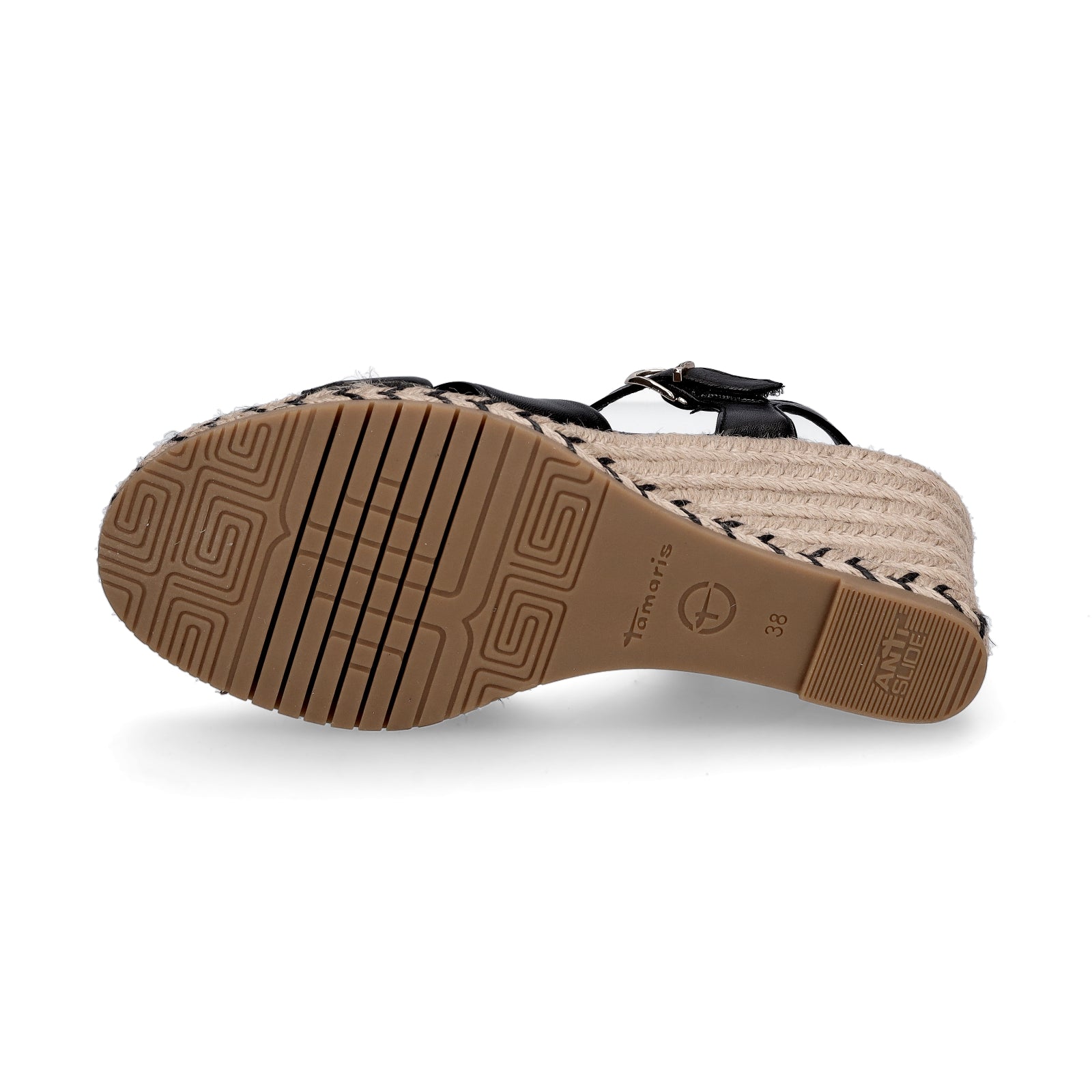 Tamaris Damen Sandalette schwarz