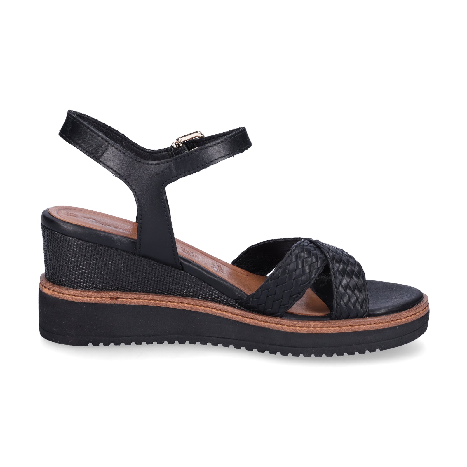 Tamaris Damen Sandalette schwarz