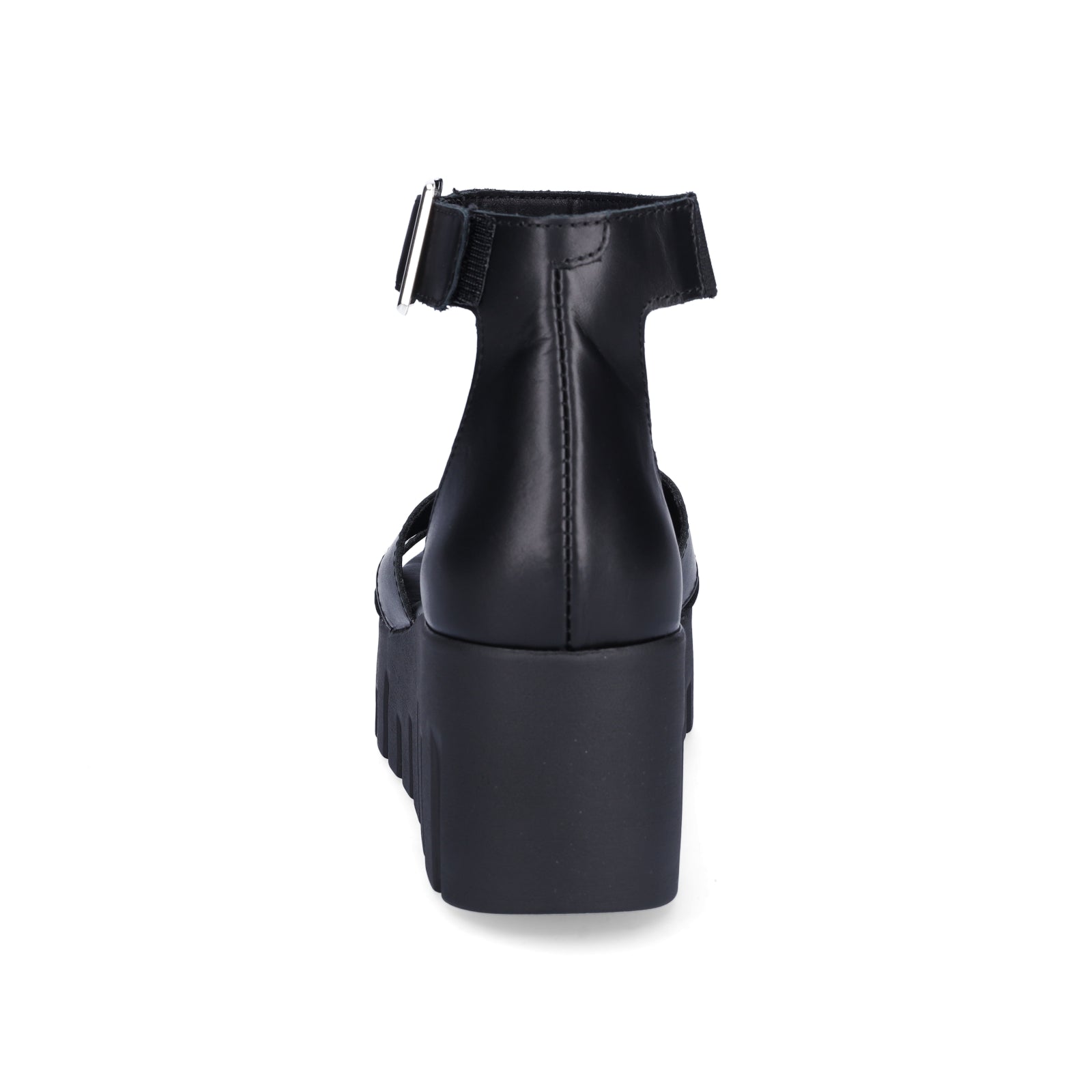 Tamaris Damen Plateau Sandalette schwarz