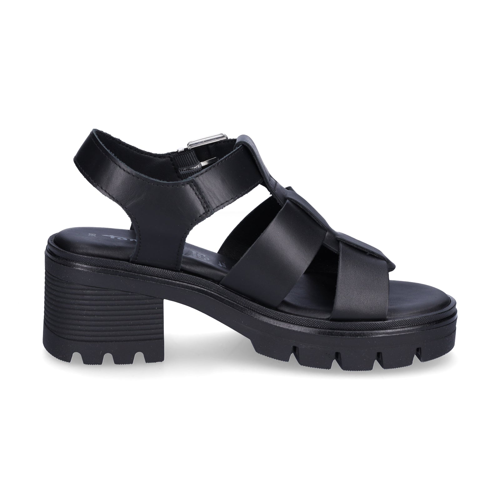 Tamaris Damen Sandale schwarz