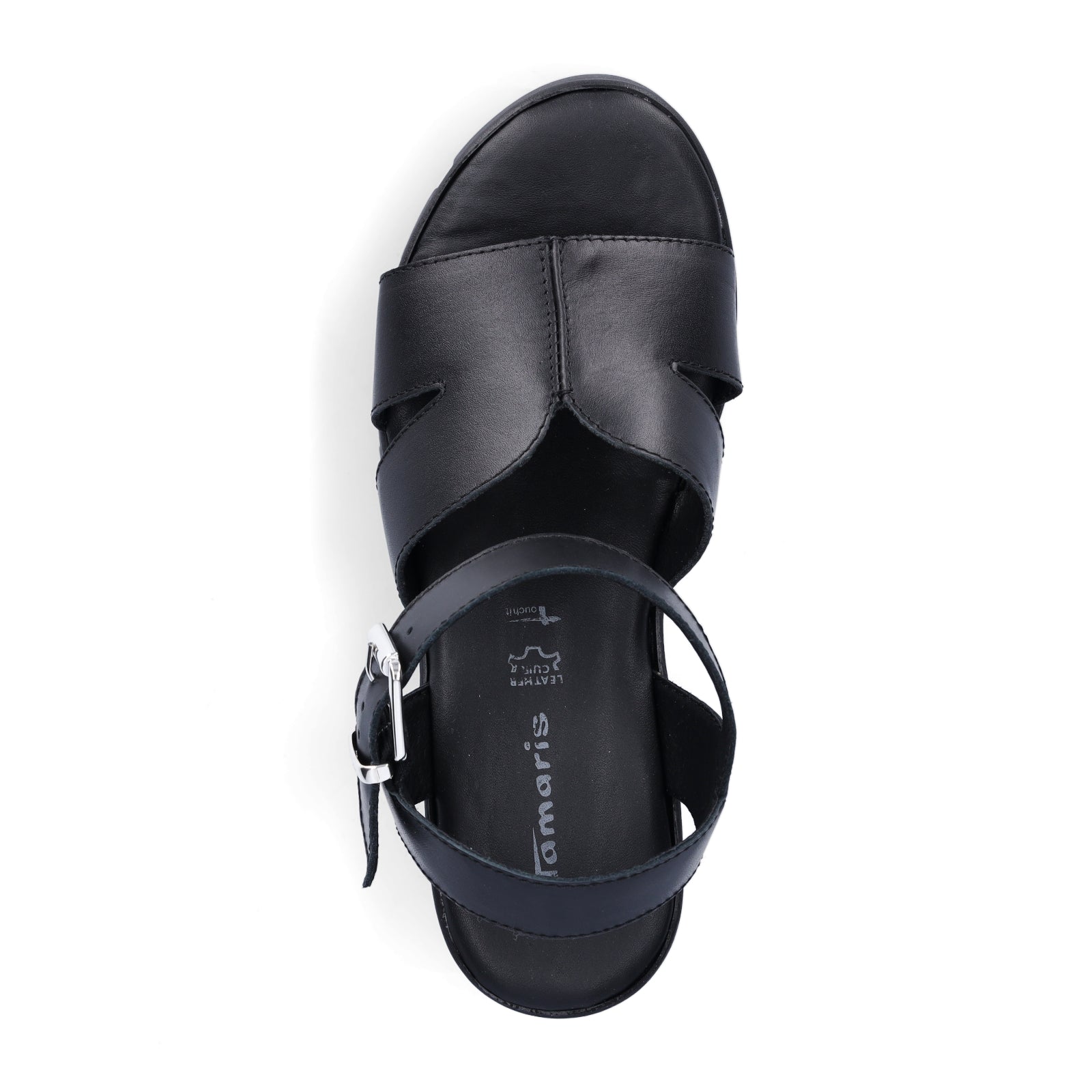 Tamaris Damen Sandalette schwarz