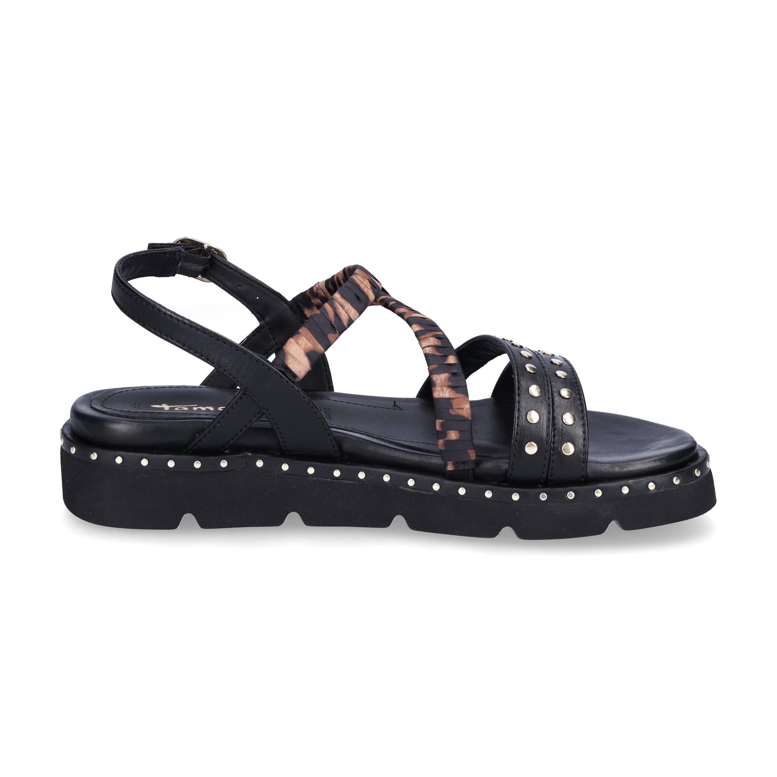 Tamaris Damen Sandale schwarz