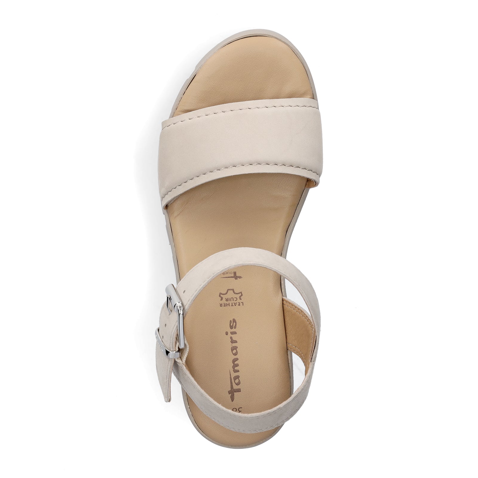 Tamaris Damen Sandale taupe