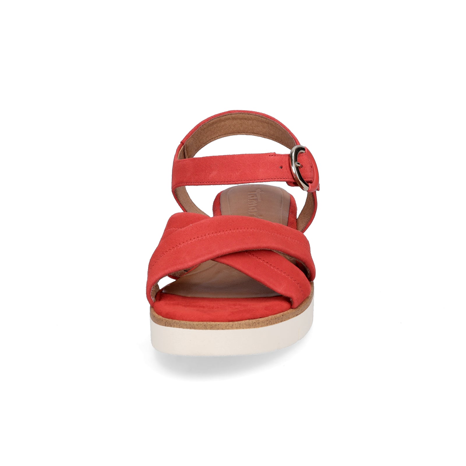 Tamaris Damen Keilsandalette rot