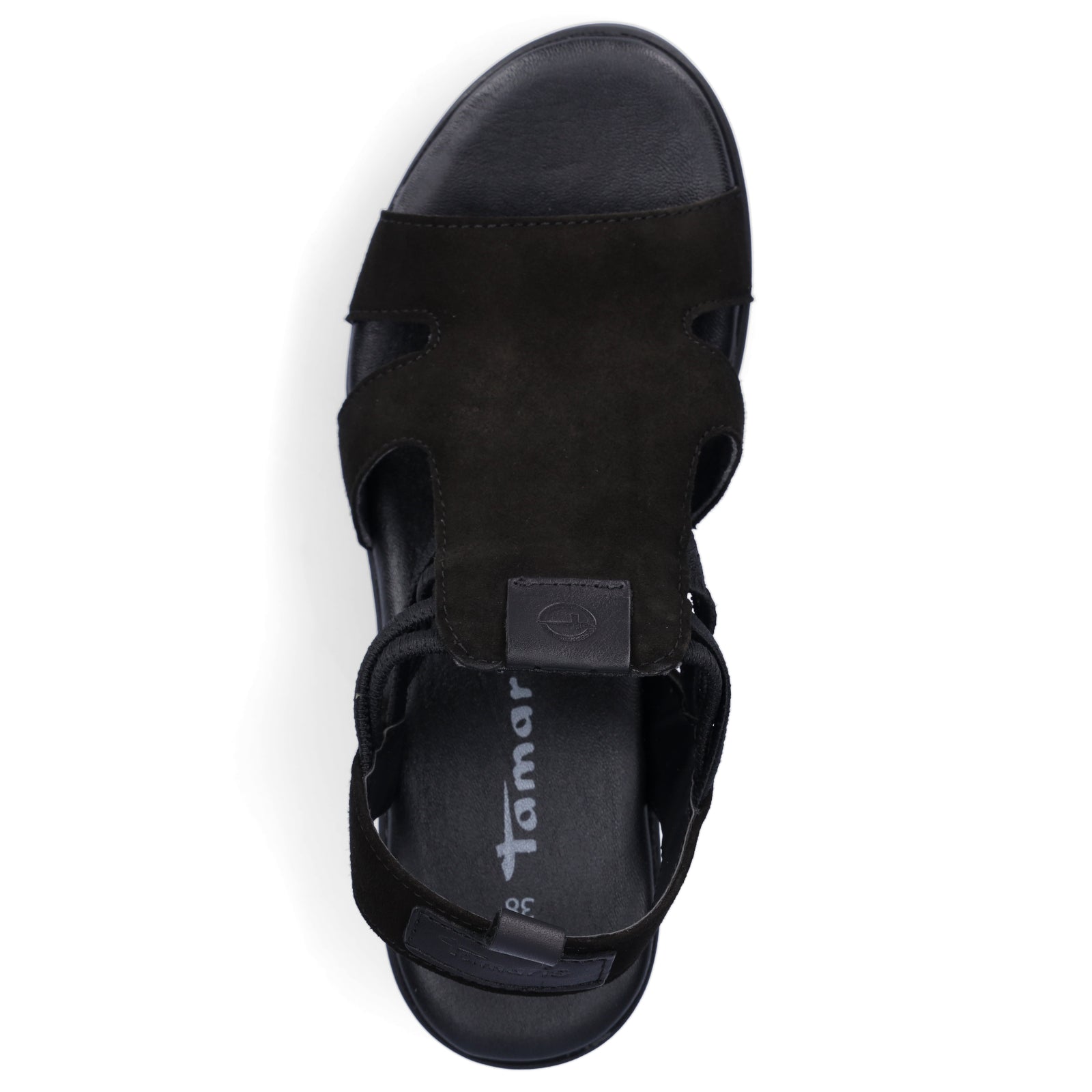 Tamaris Damen Sandale schwarz