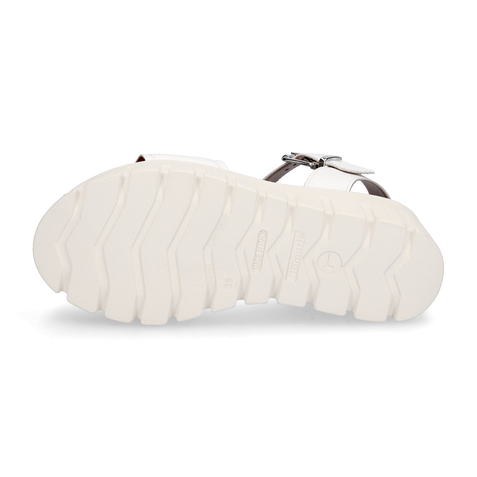 Tamaris Damen Sandalette weiß