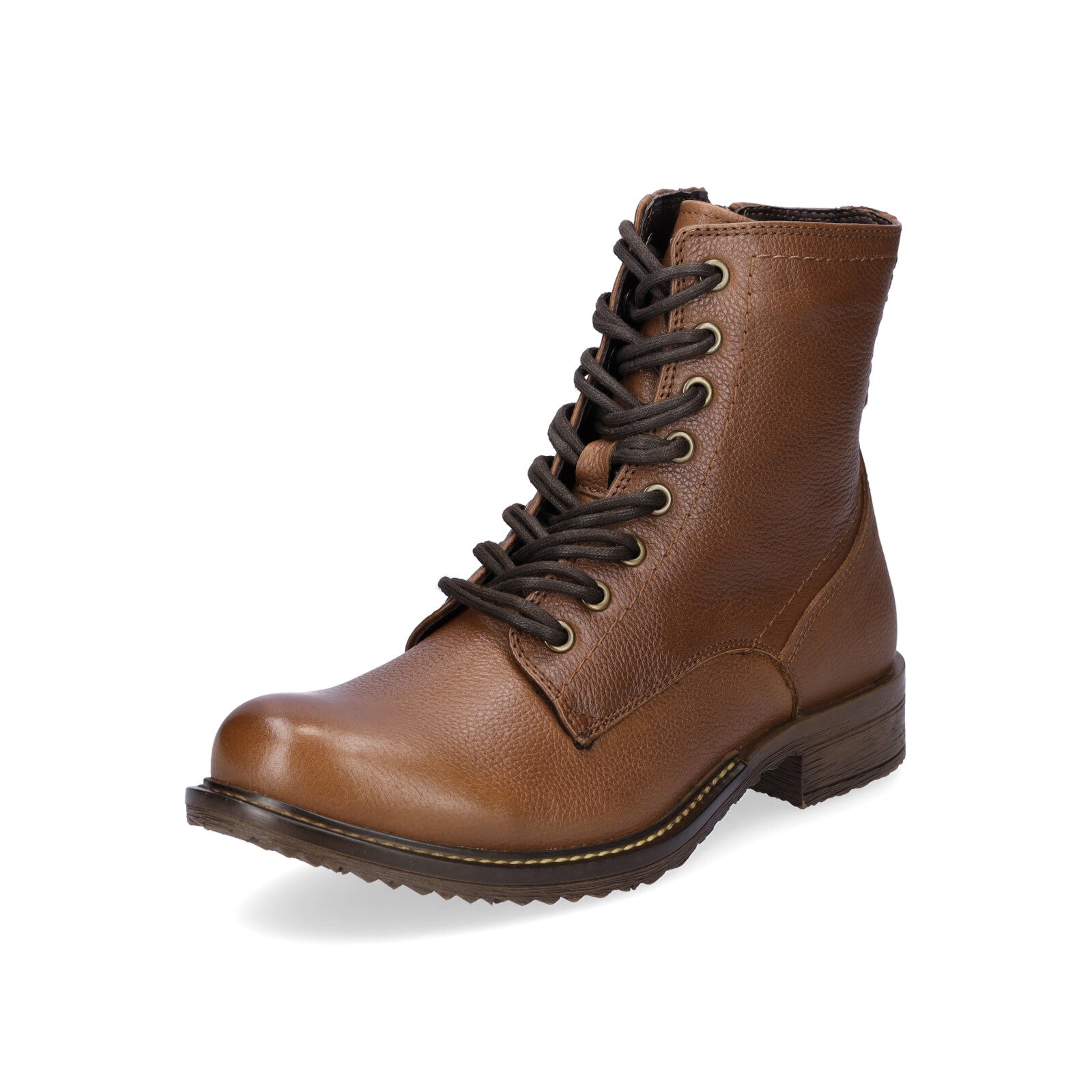 Tamaris Damen Schnürboot cognac braun