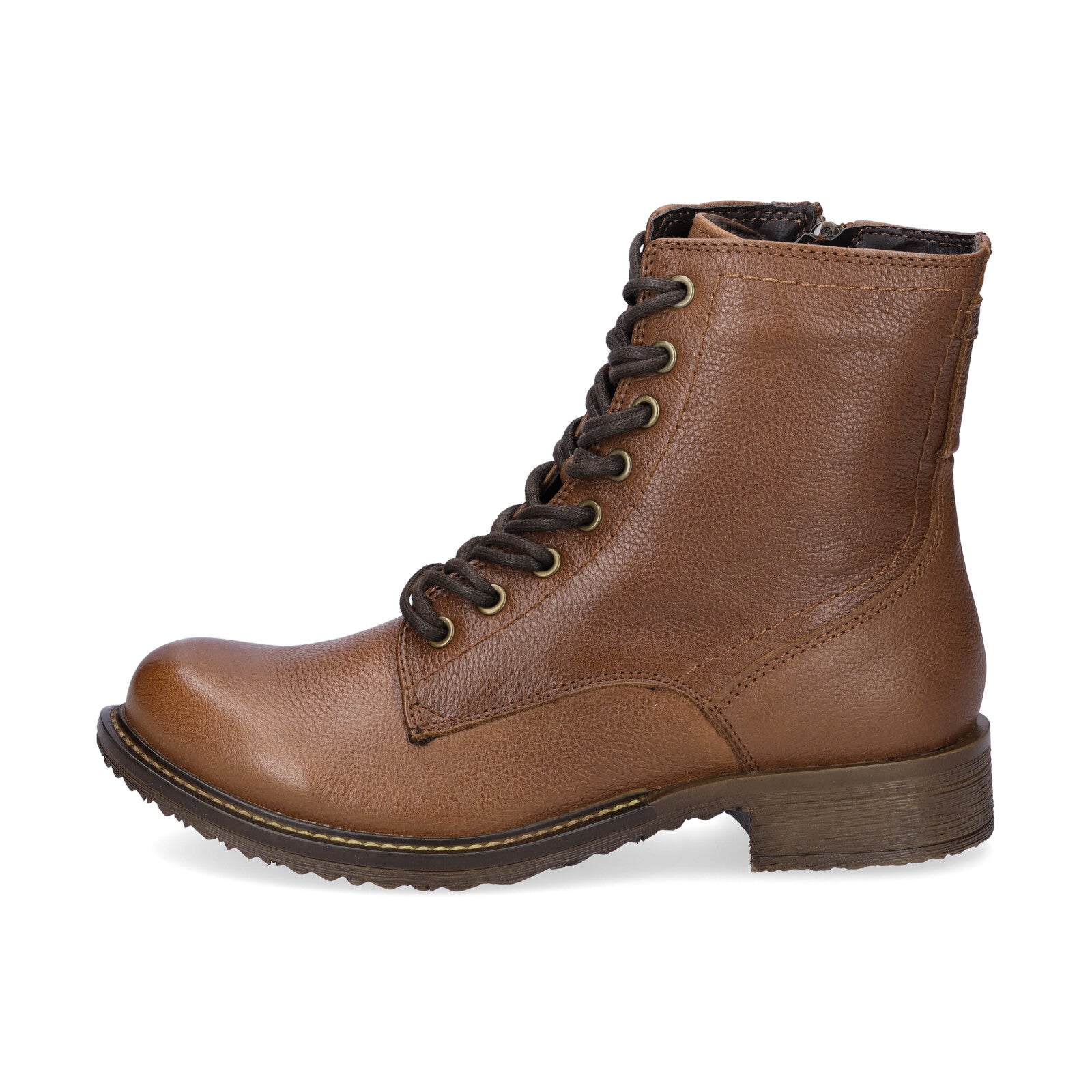 Tamaris Damen Schnürboot cognac braun