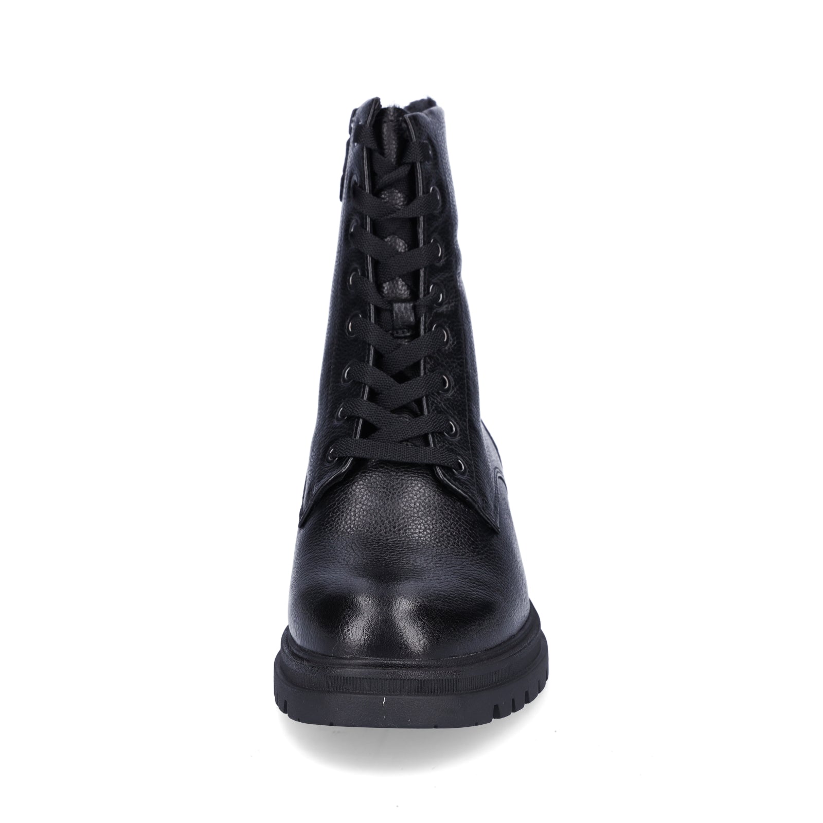 Tamaris women's lace-up ankle boots black