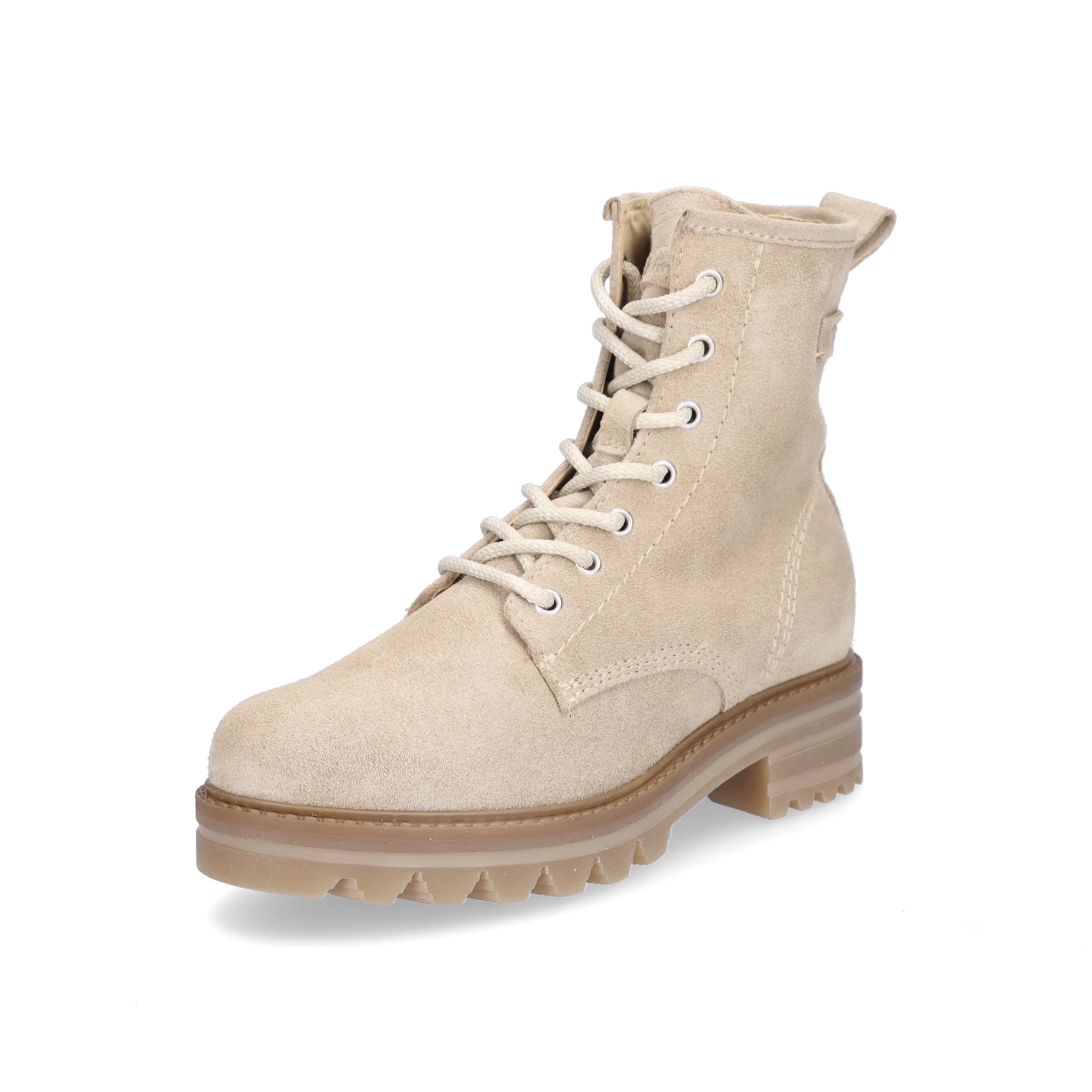 Tamaris Damen Schnürboot beige