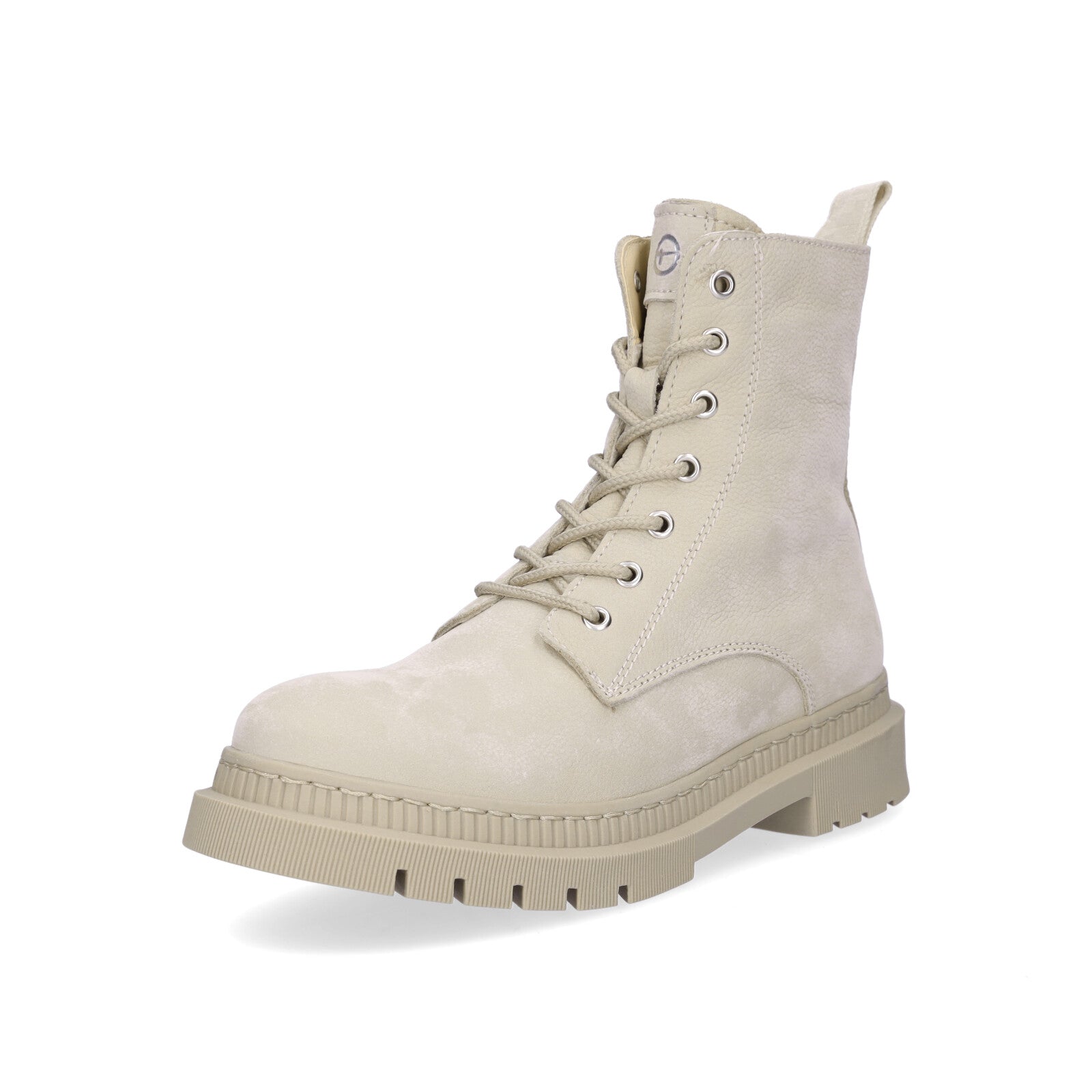 Tamaris Damen Schnürboot beige