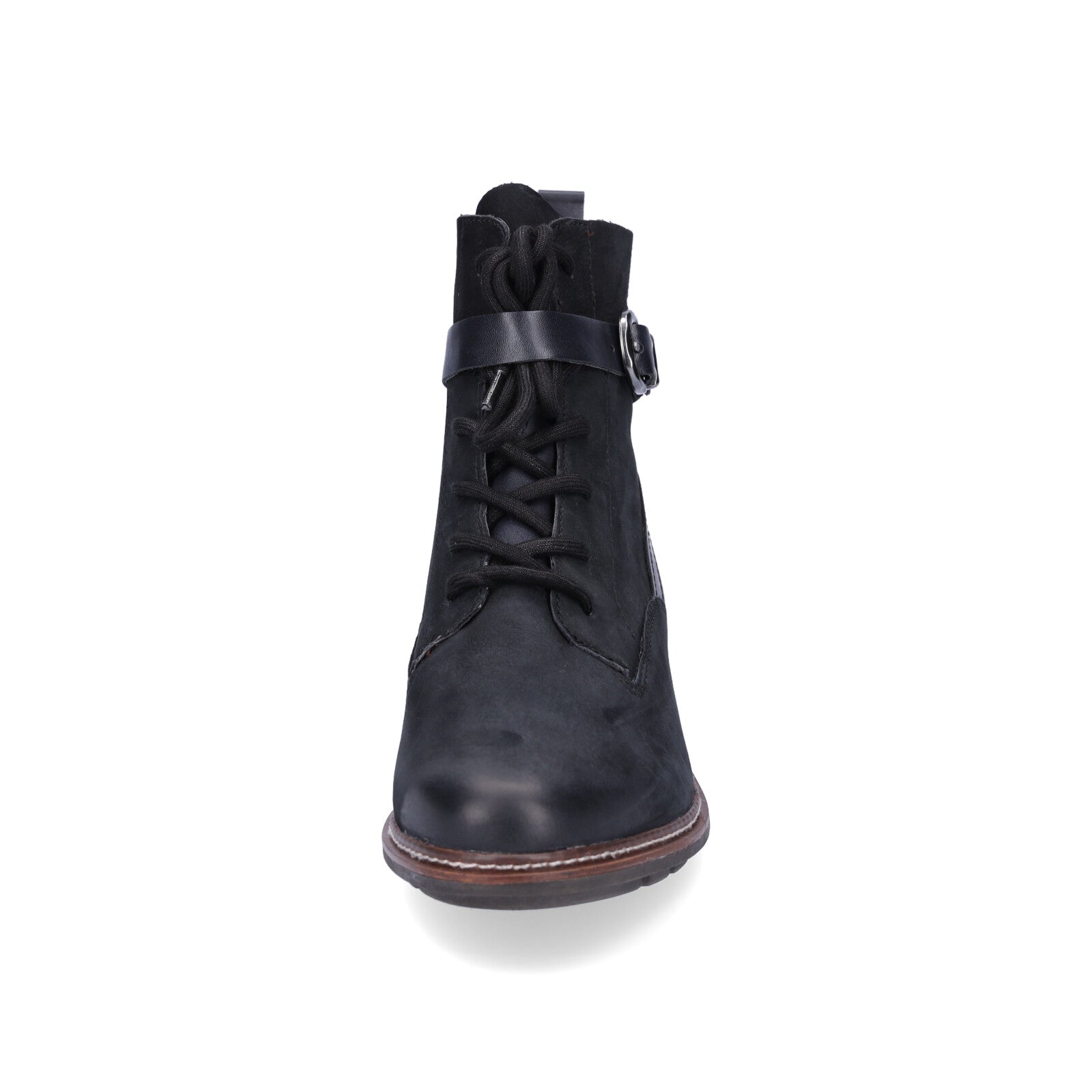 Tamaris women's lace-up boot blue