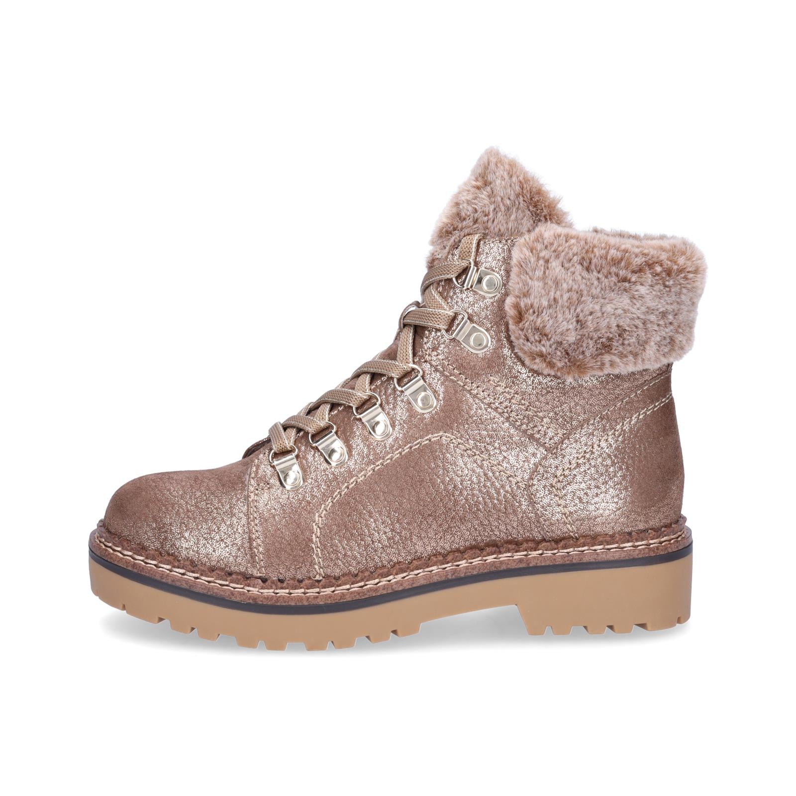 Tamaris Damen Schnürboot bronze