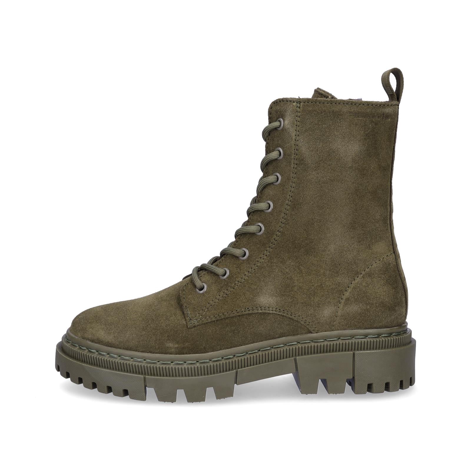 Tamaris Damen Schnürboot olive