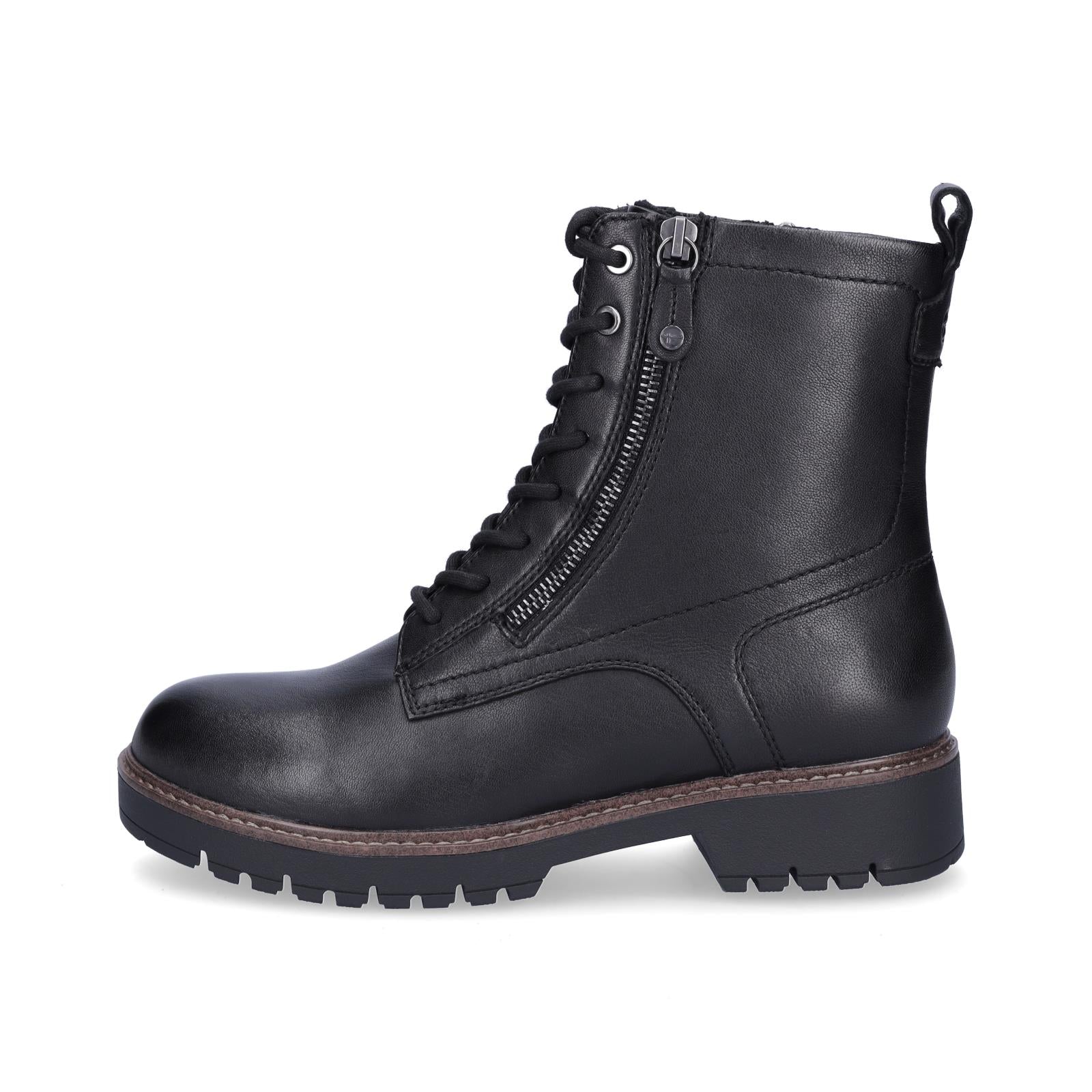 Tamaris Damen Schnürboot schwarz