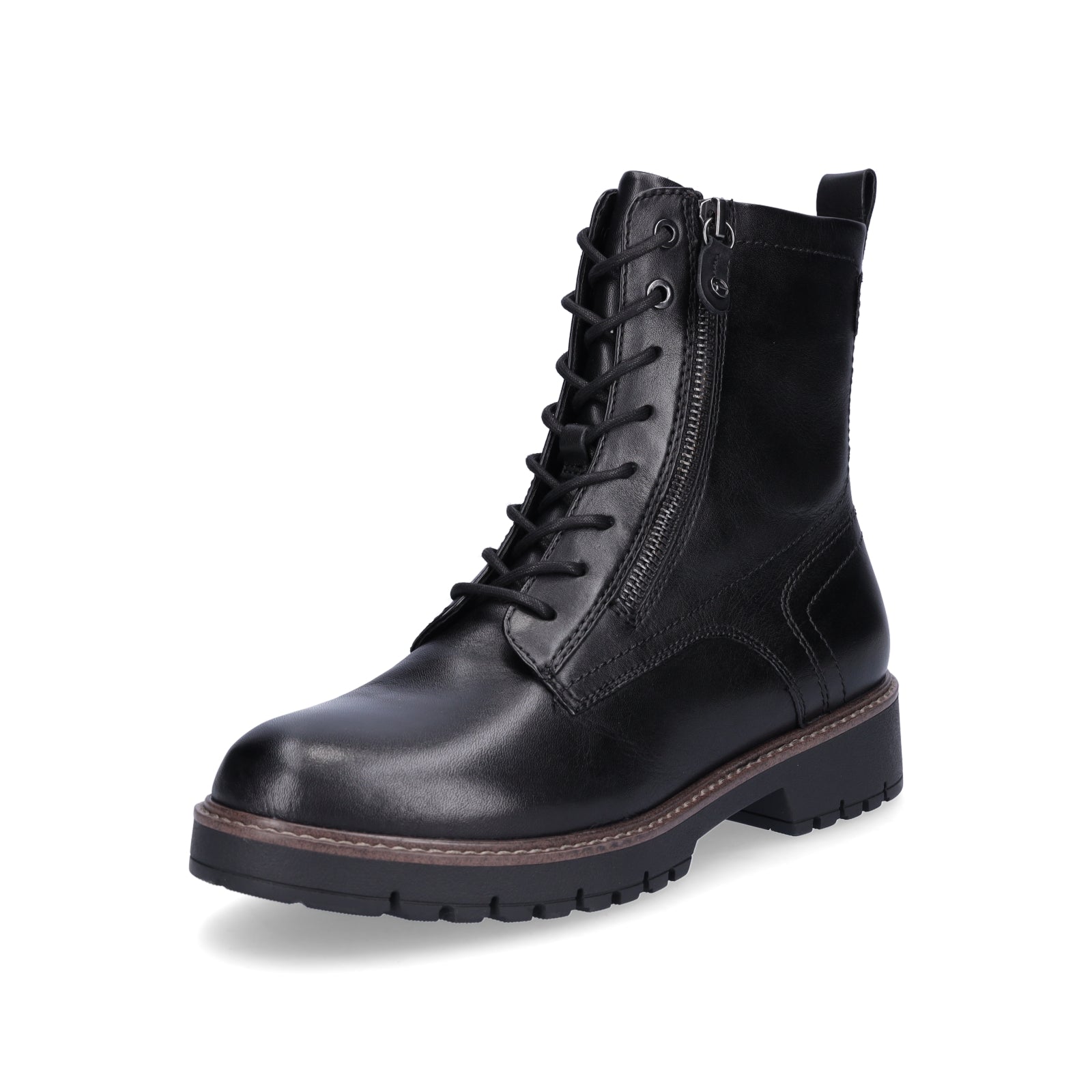 Tamaris Damen Schnürboot schwarz