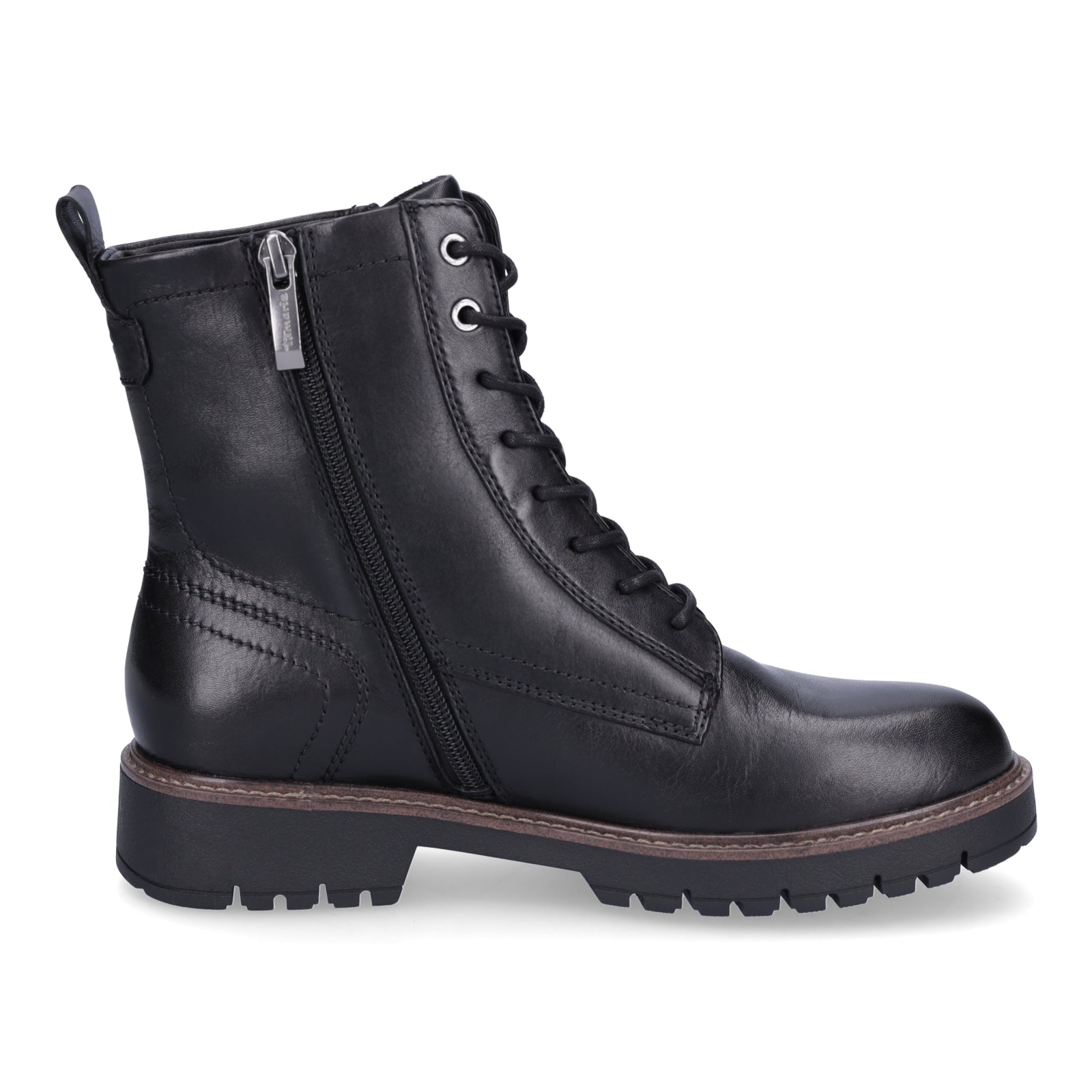 Tamaris Damen Schnürboot schwarz