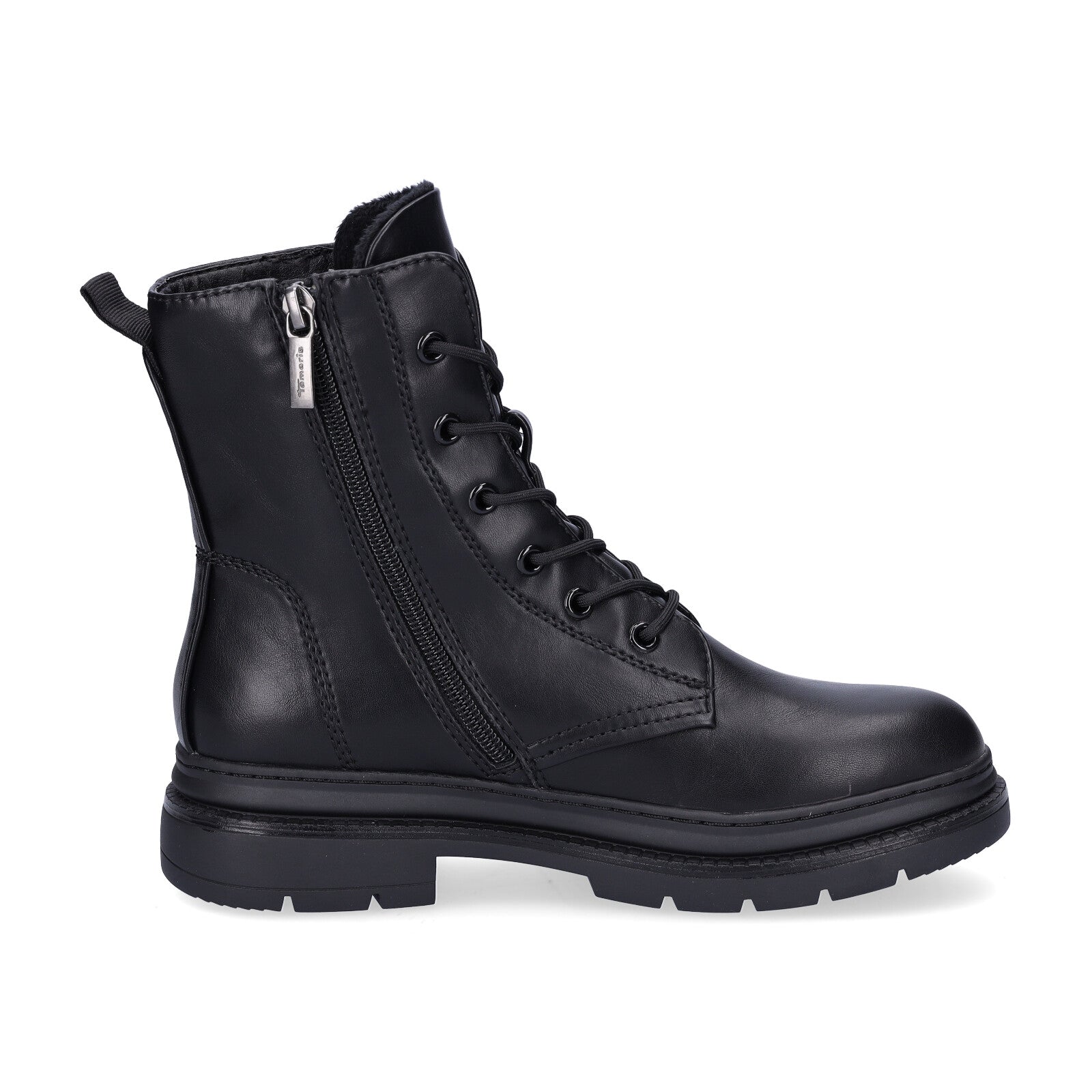 Tamaris Damen Schnürboot schwarz