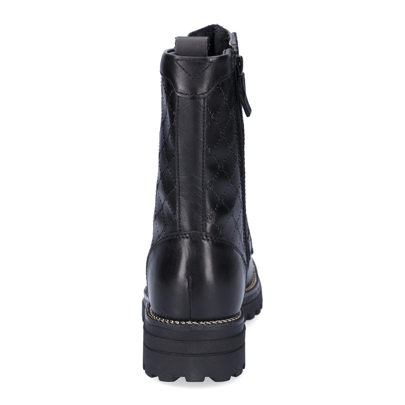 Tamaris women's lace-up boot black