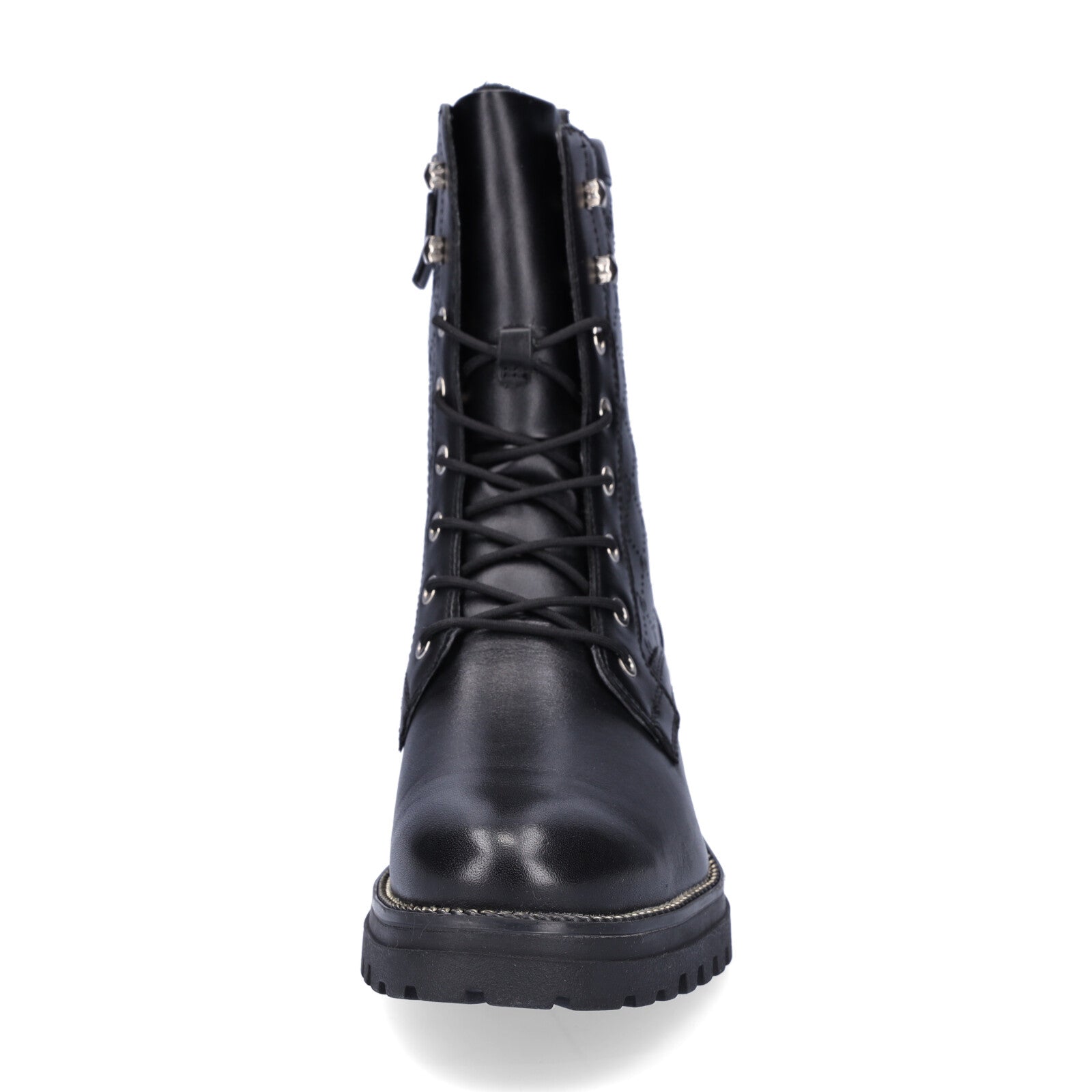 Tamaris women's lace-up boot black