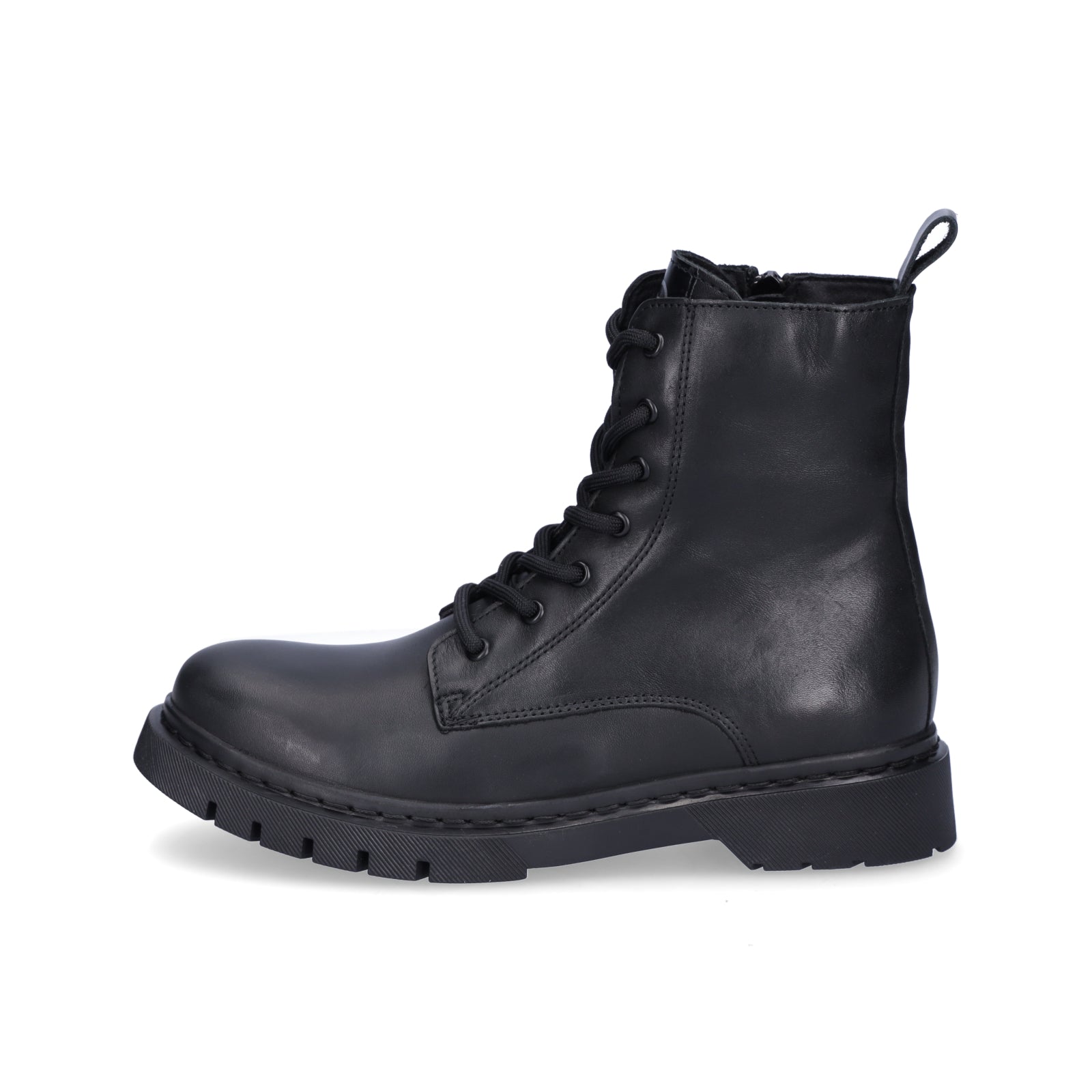 Tamaris women's lace-up boot black