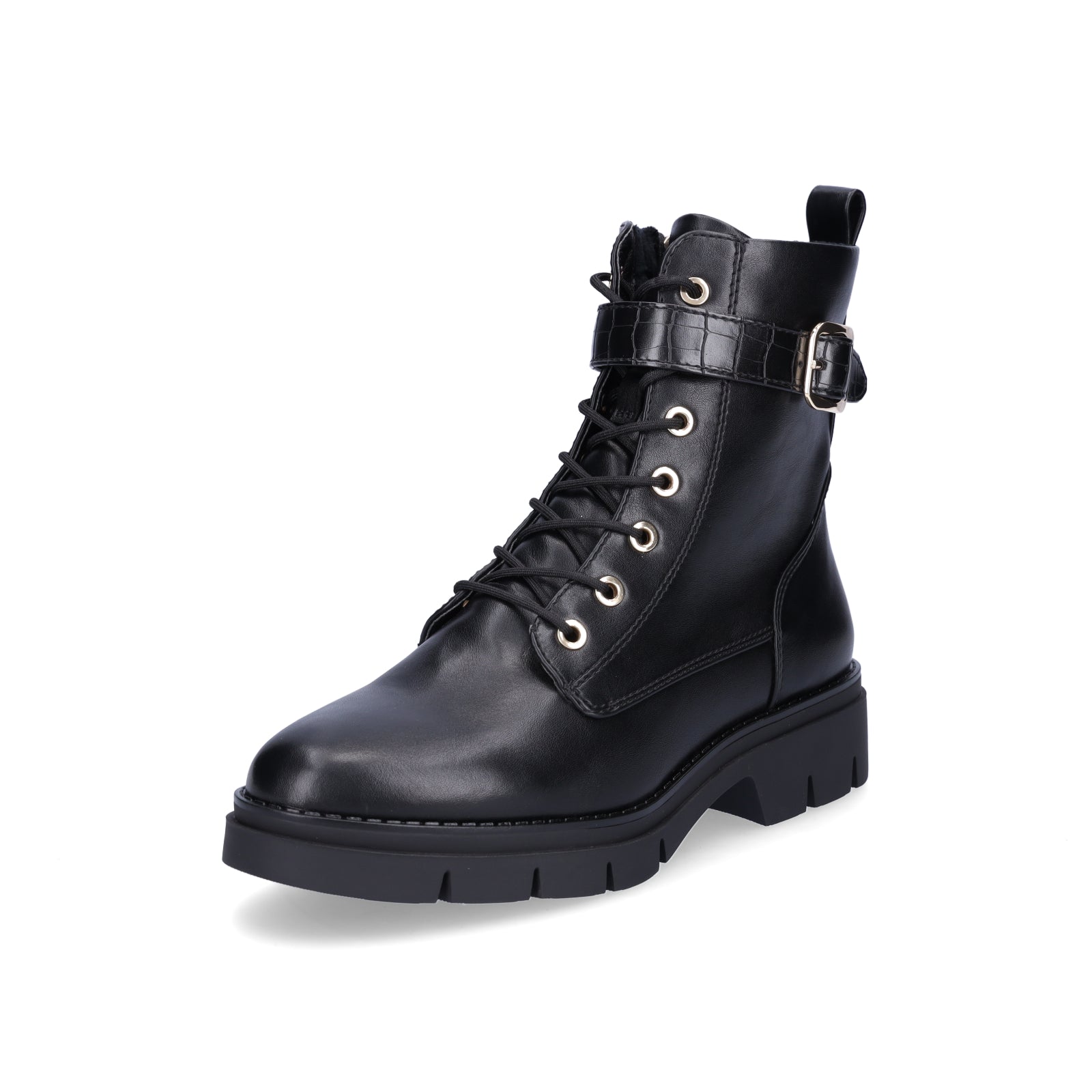 Tamaris Damen Schnürboot schwarz