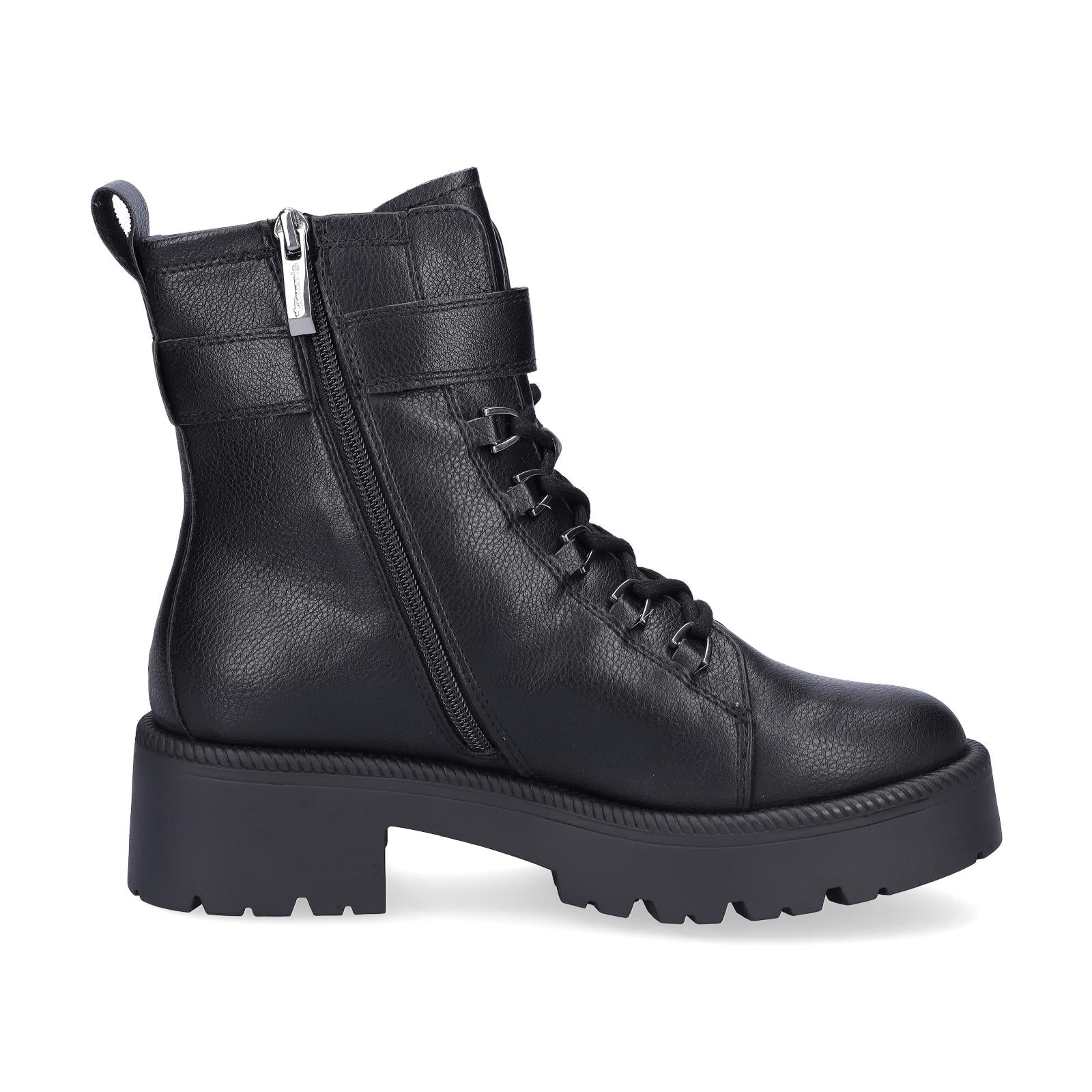 Tamaris Damen Schnürboot schwarz