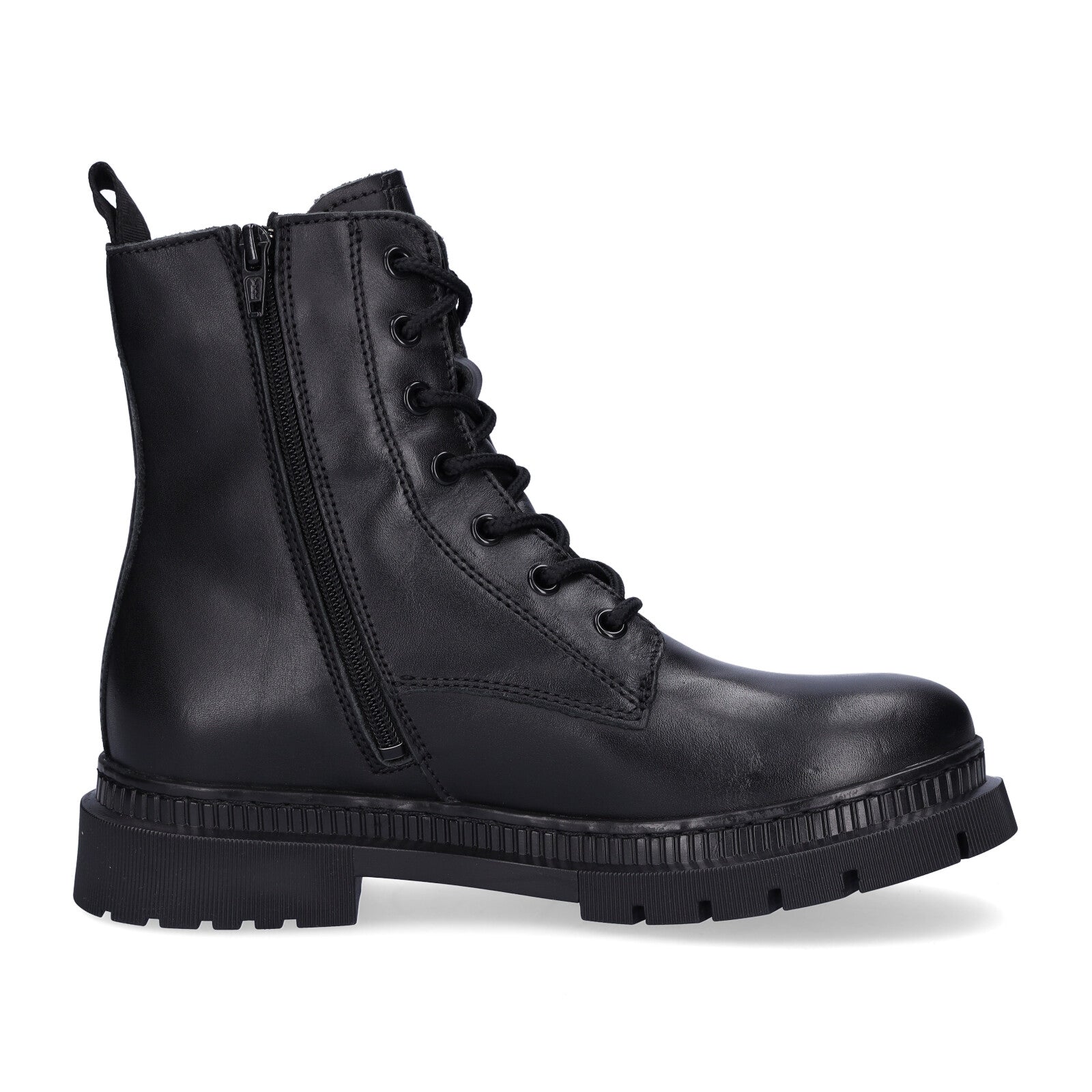 Tamaris women's lace-up boot black