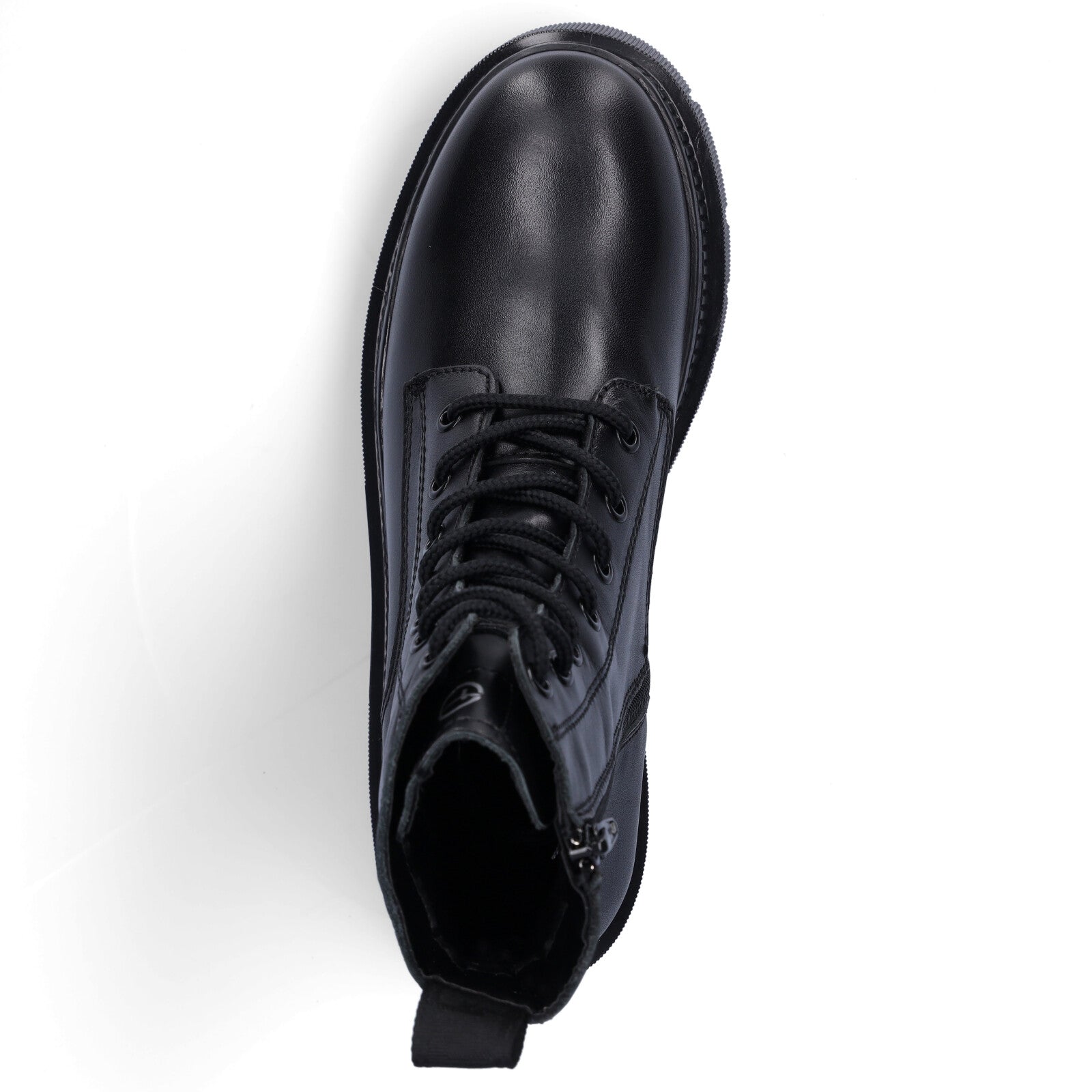 Tamaris women's lace-up boot black