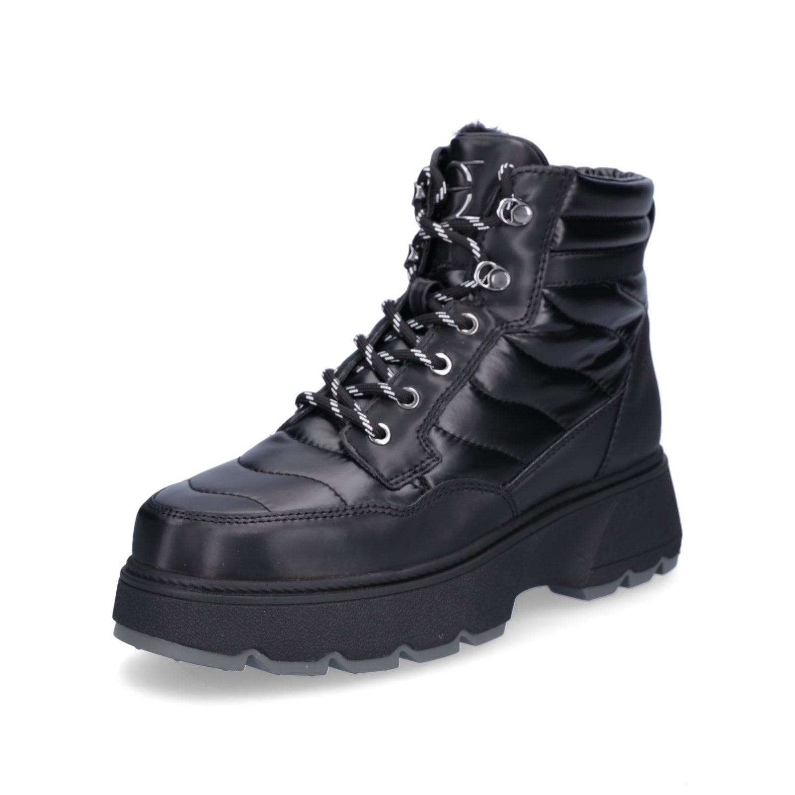 Tamaris Damen Schnürboot schwarz