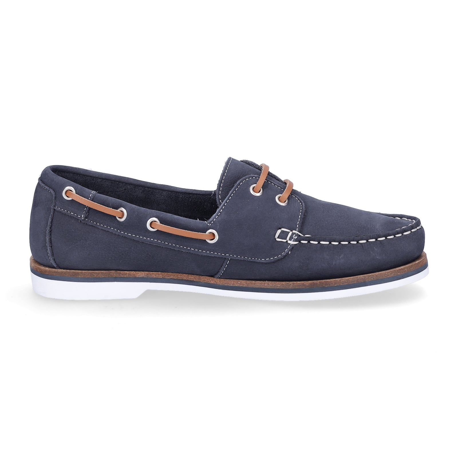 Tamaris Damen Leder Mokassin blau
