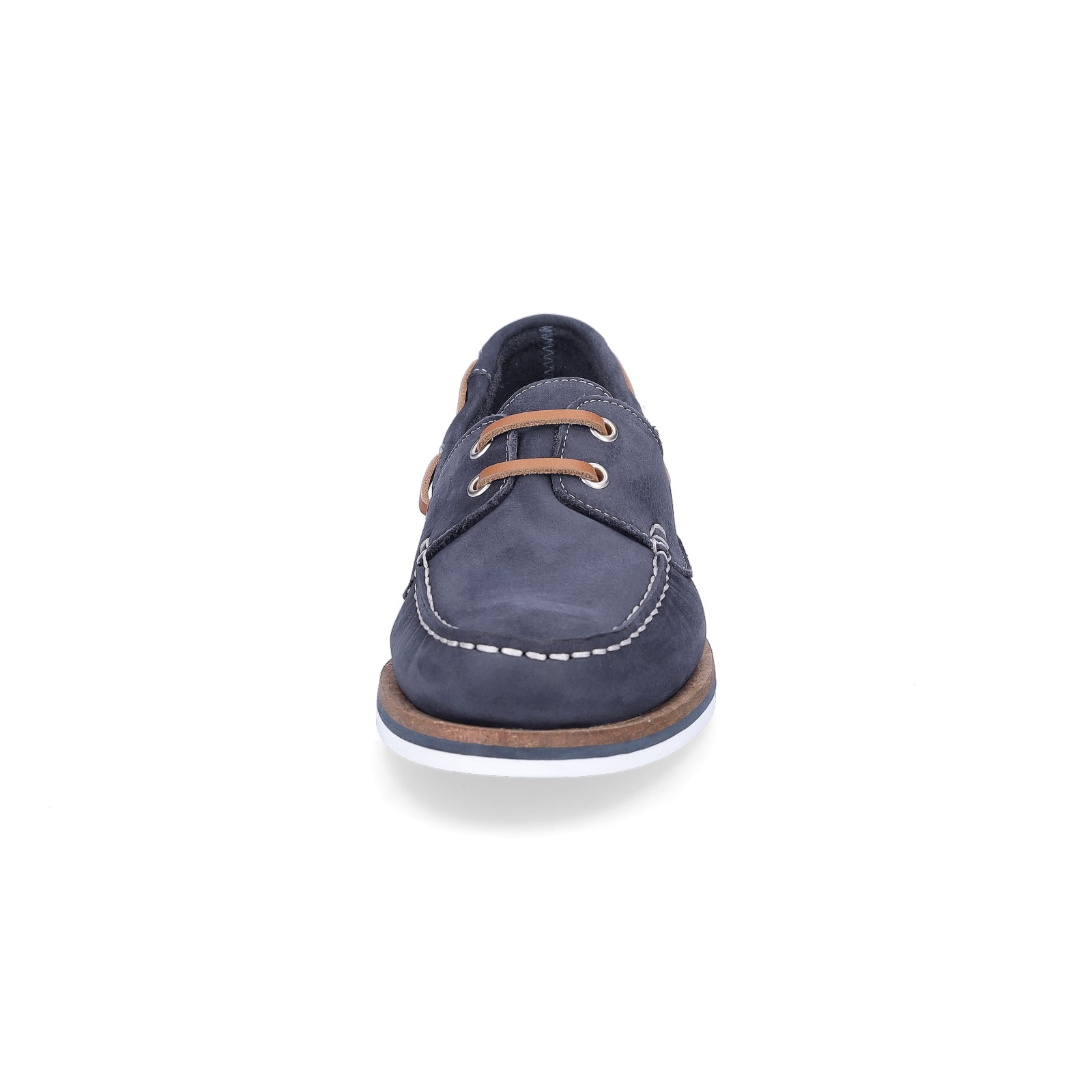 Tamaris Damen Leder Mokassin blau