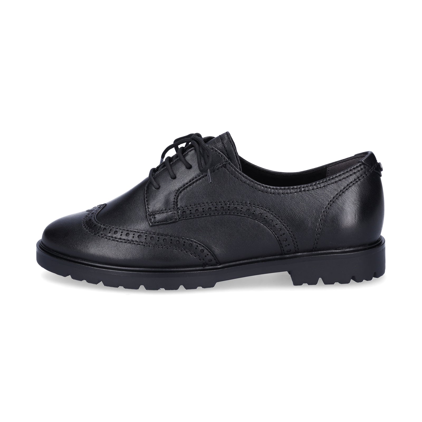 Tamaris Damen Schnürschuh schwarz