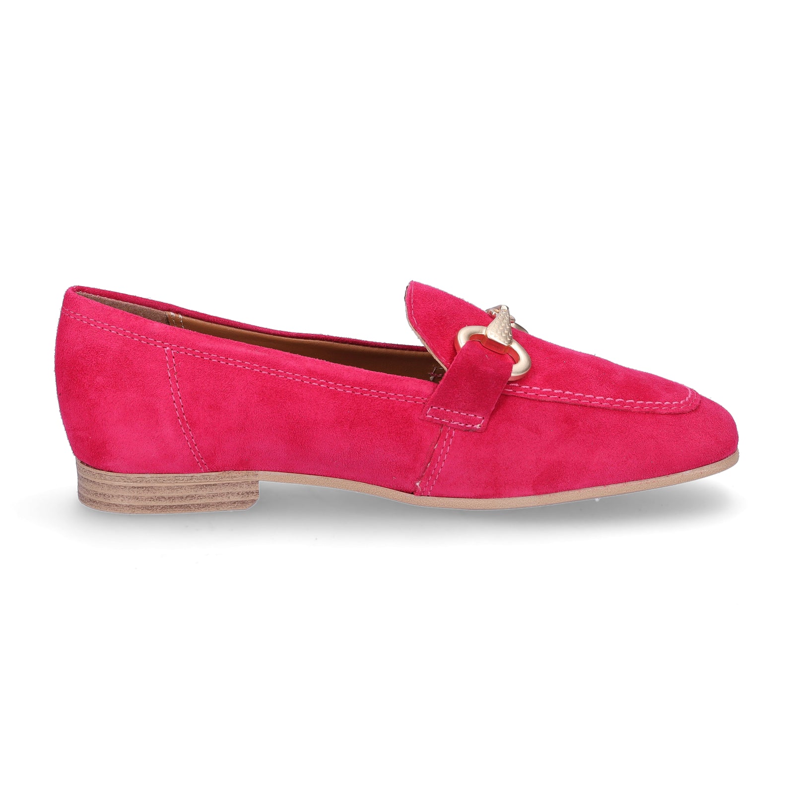 Tamaris Damen Leder Slipper fuchsia