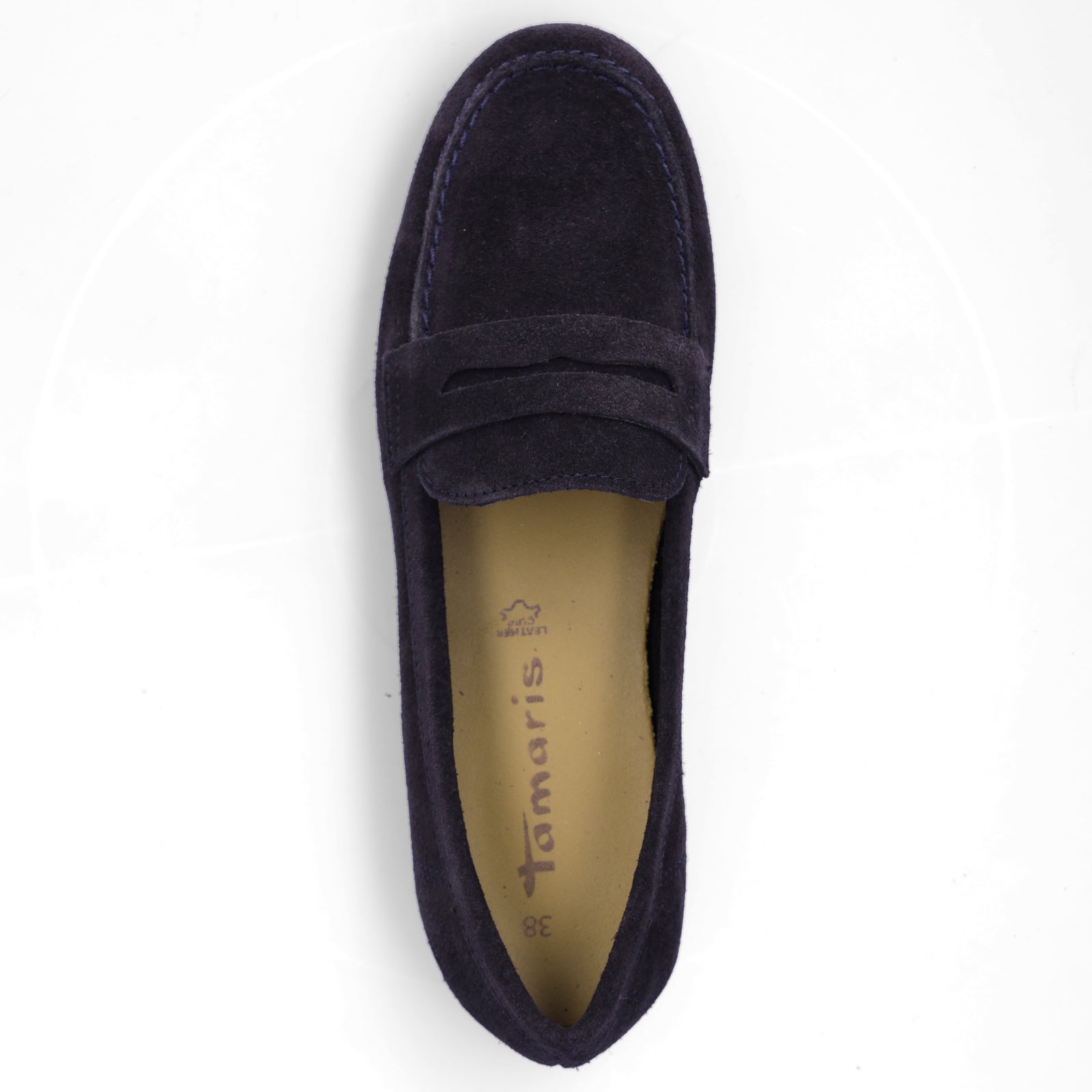 Tamaris women's slippers dark blue