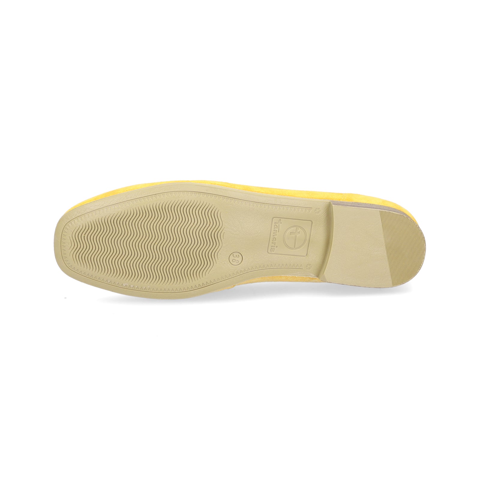 Tamaris women's leather slippers orange