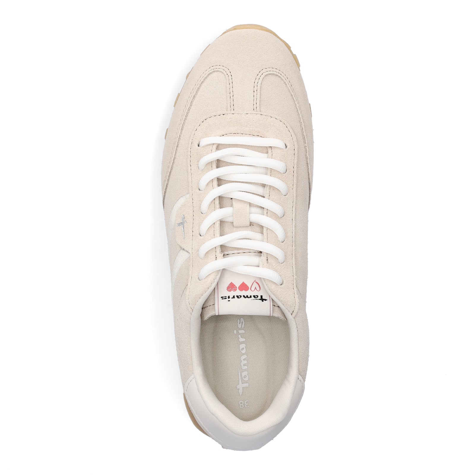 Tamaris Damen Sneaker beige
