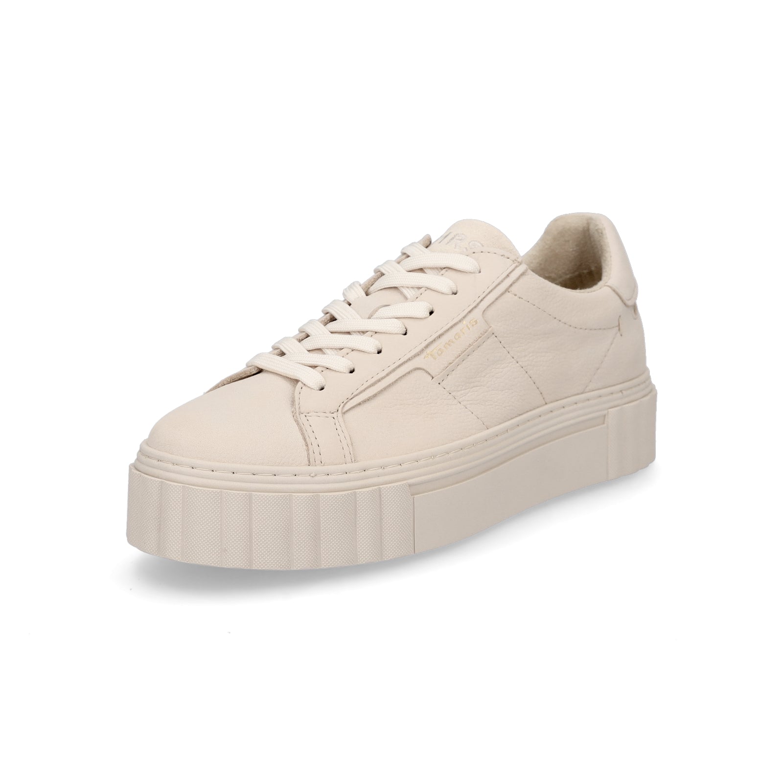 Tamaris Damen Plateau Sneaker beige
