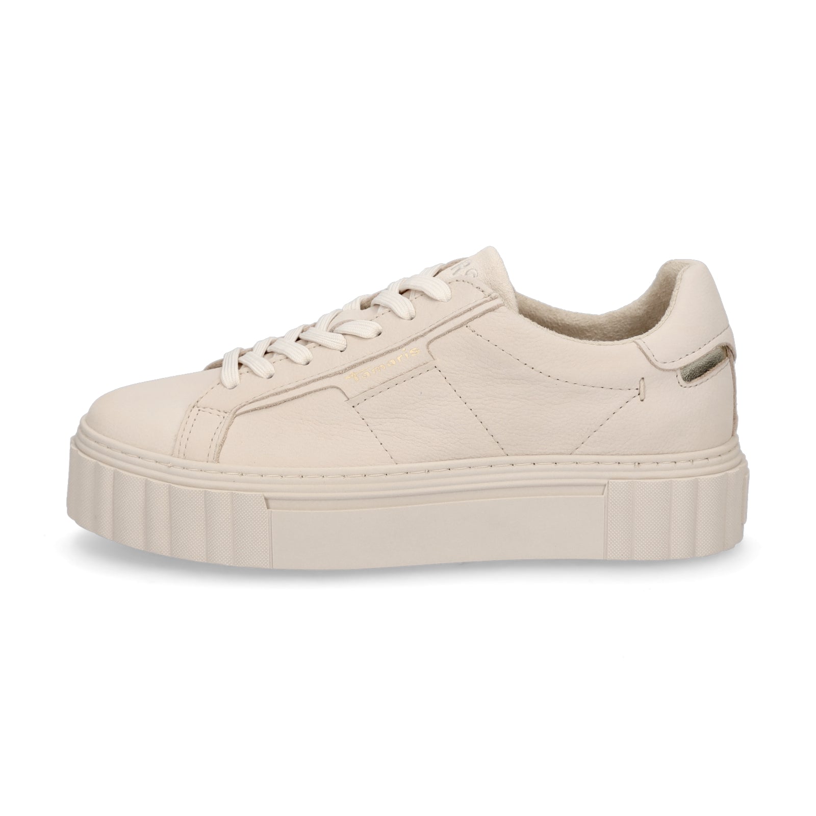 Tamaris Damen Plateau Sneaker beige