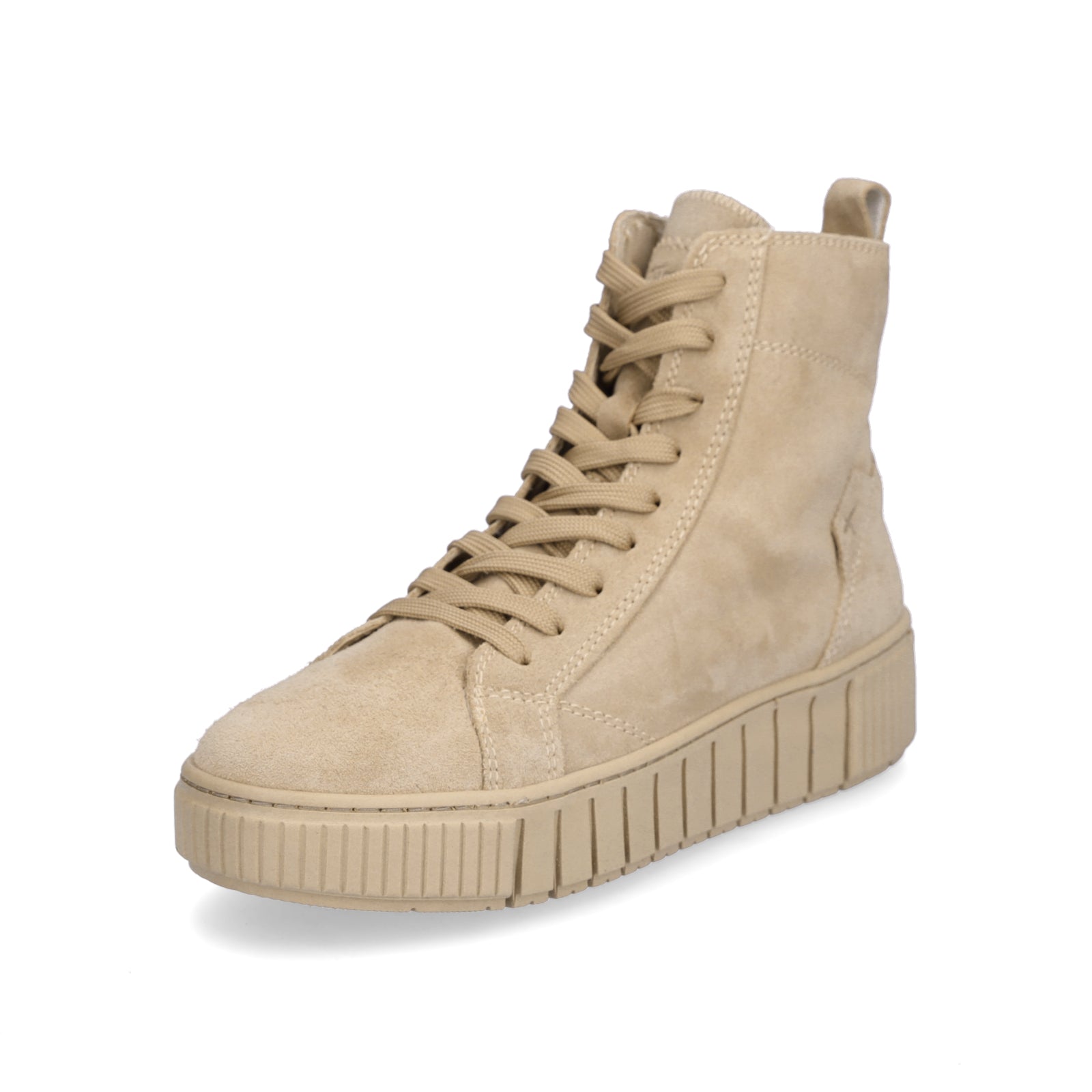 Tamaris Damen Schnürboot beige