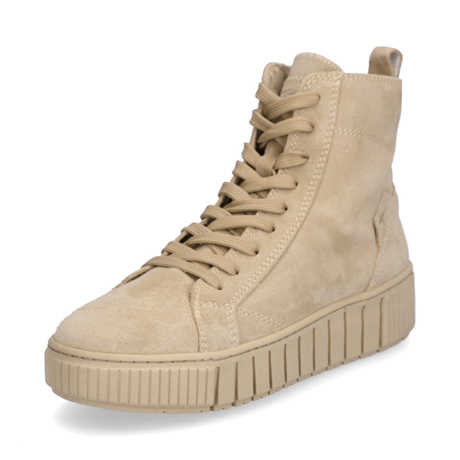 Tamaris Damen Schnürboot beige