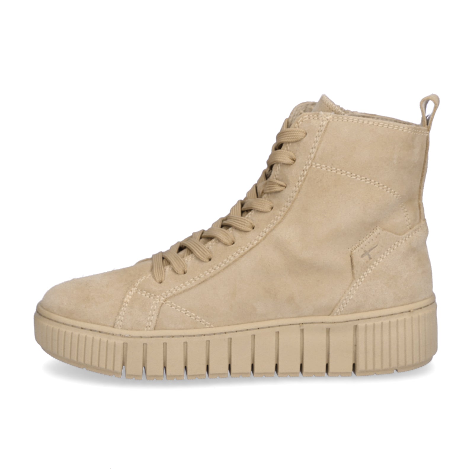 Tamaris Damen Schnürboot beige