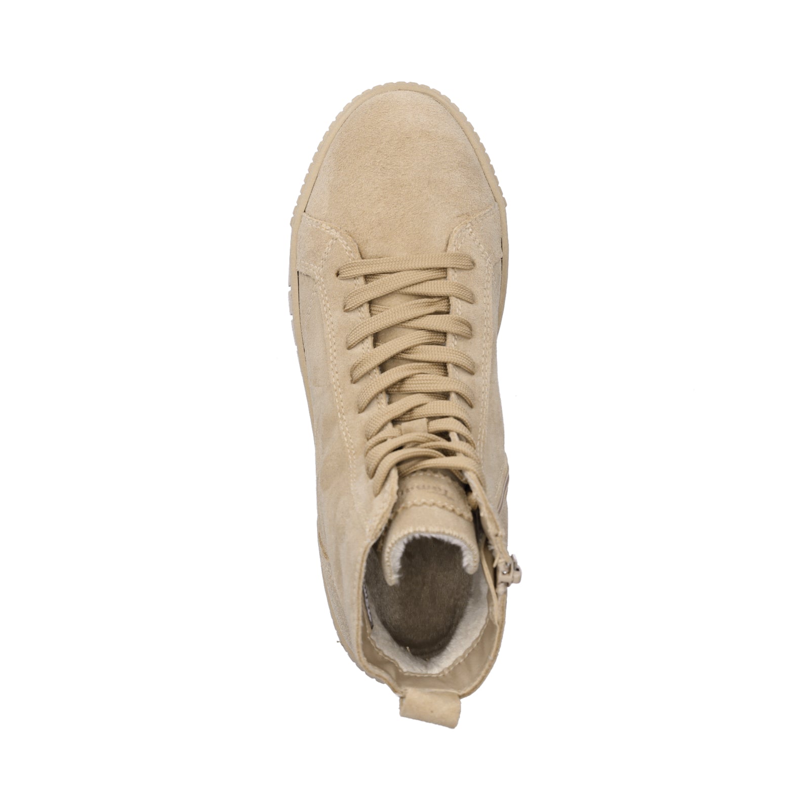 Tamaris Damen Schnürboot beige