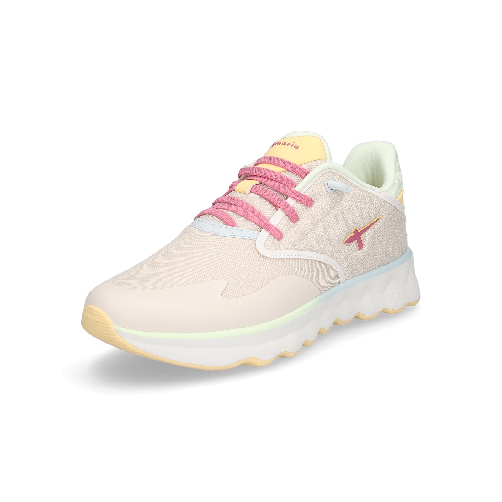 Tamaris Damen Sneaker beige combi