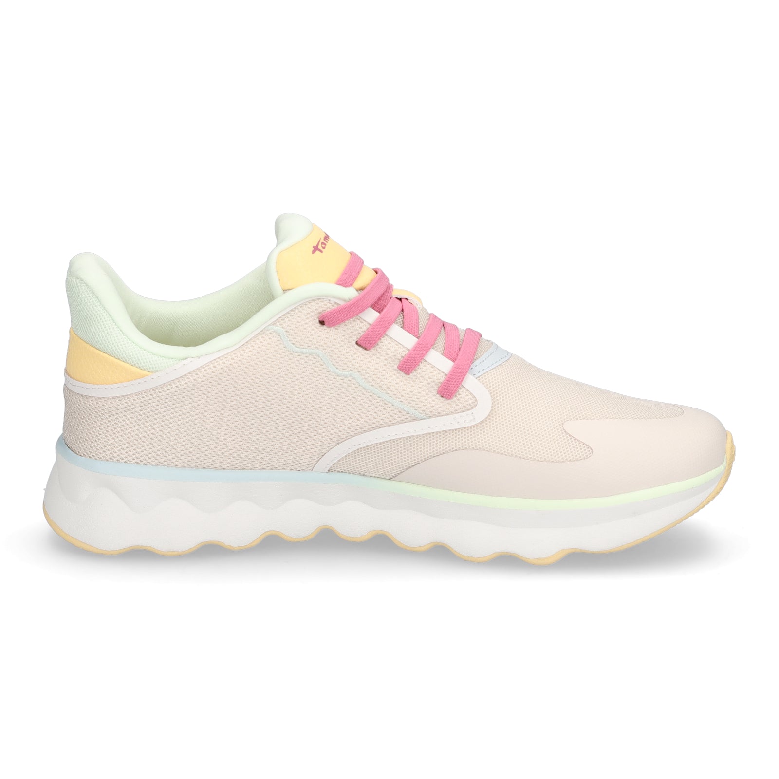 Tamaris Damen Sneaker beige combi