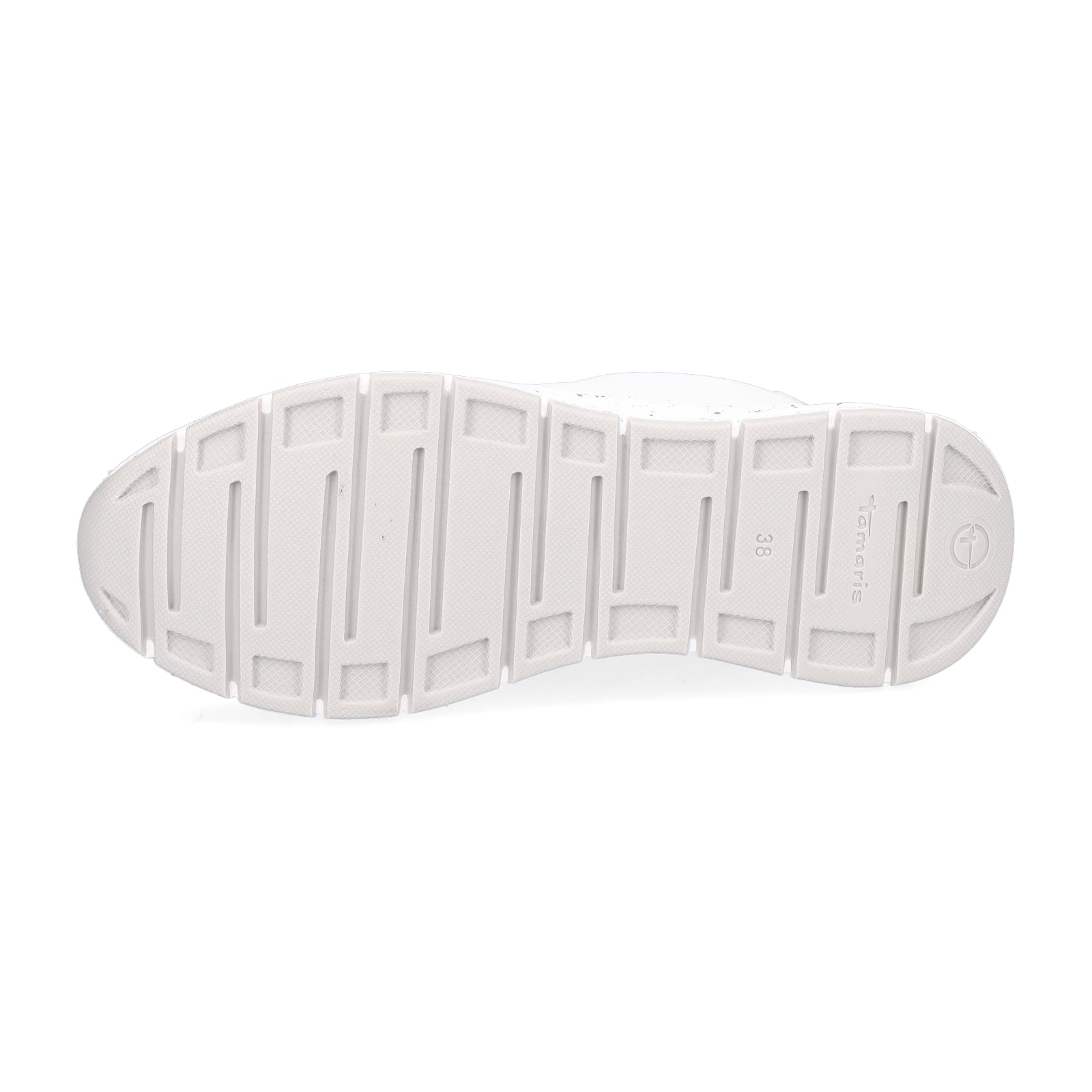 Tamaris Damen Sneaker beige blau