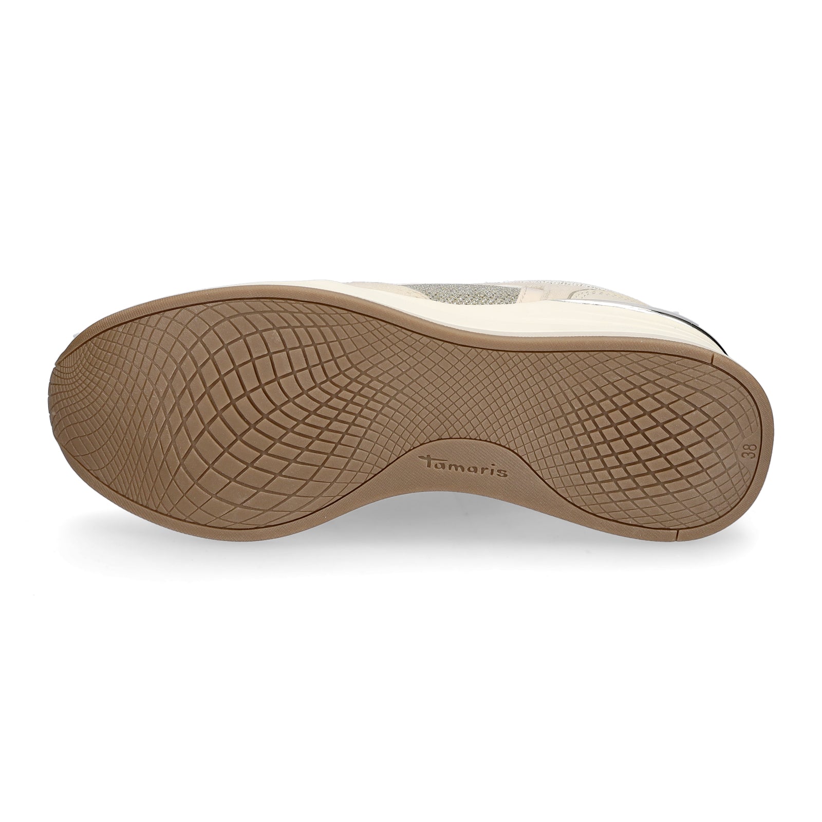 Tamaris Damen Sneaker creme