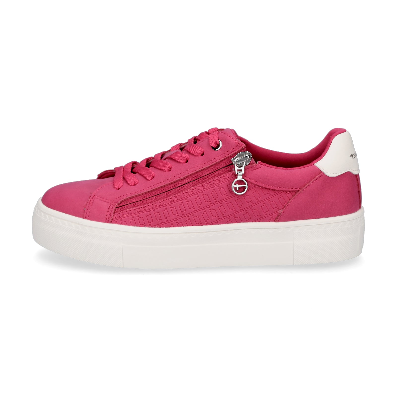Tamaris Damen Plateau Sneaker fuchsia
