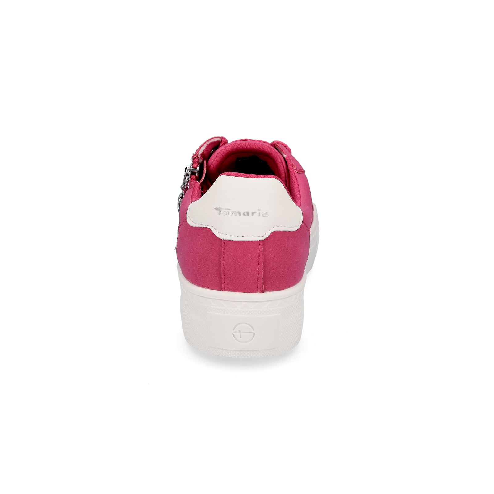 Tamaris Damen Plateau Sneaker fuchsia