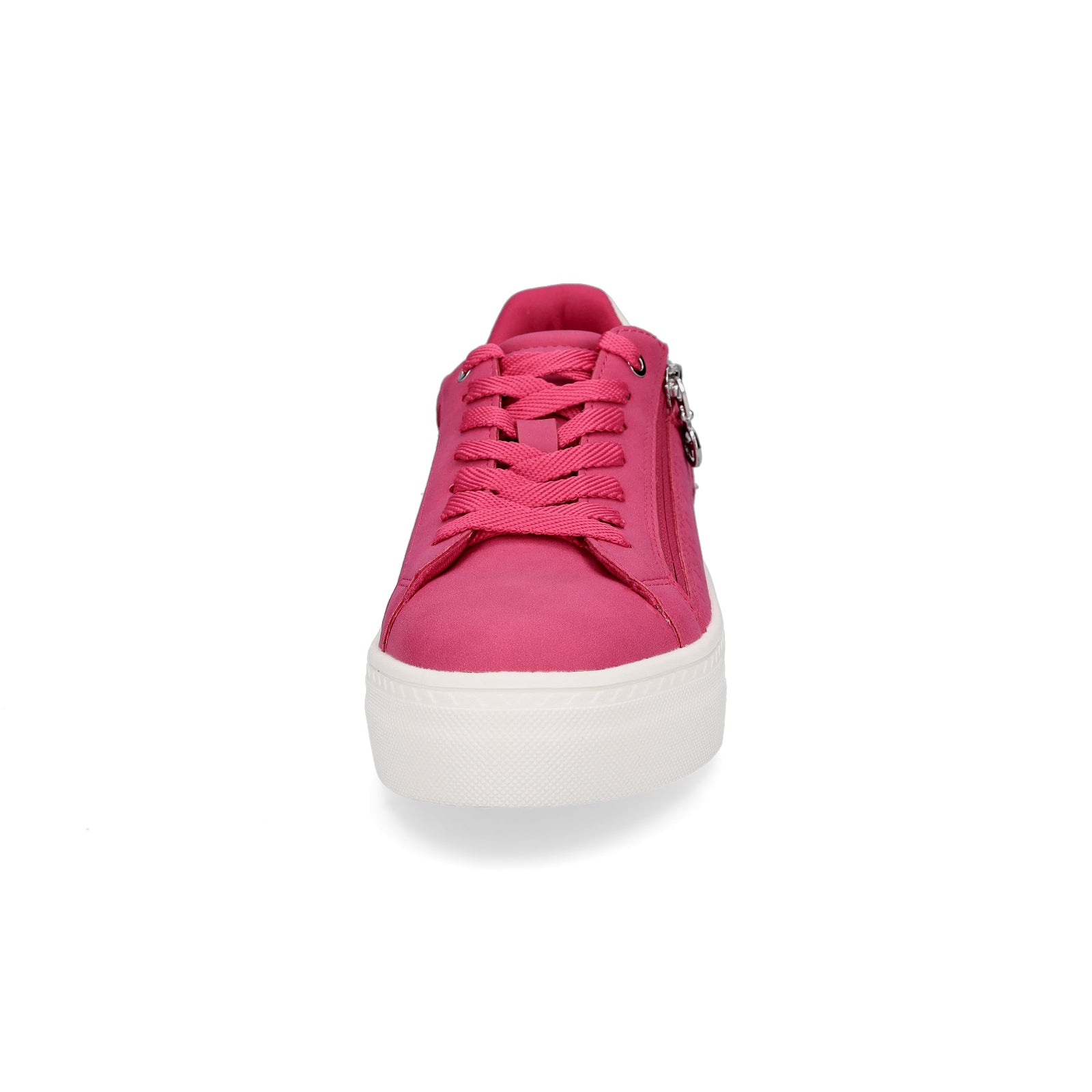 Tamaris Damen Plateau Sneaker fuchsia